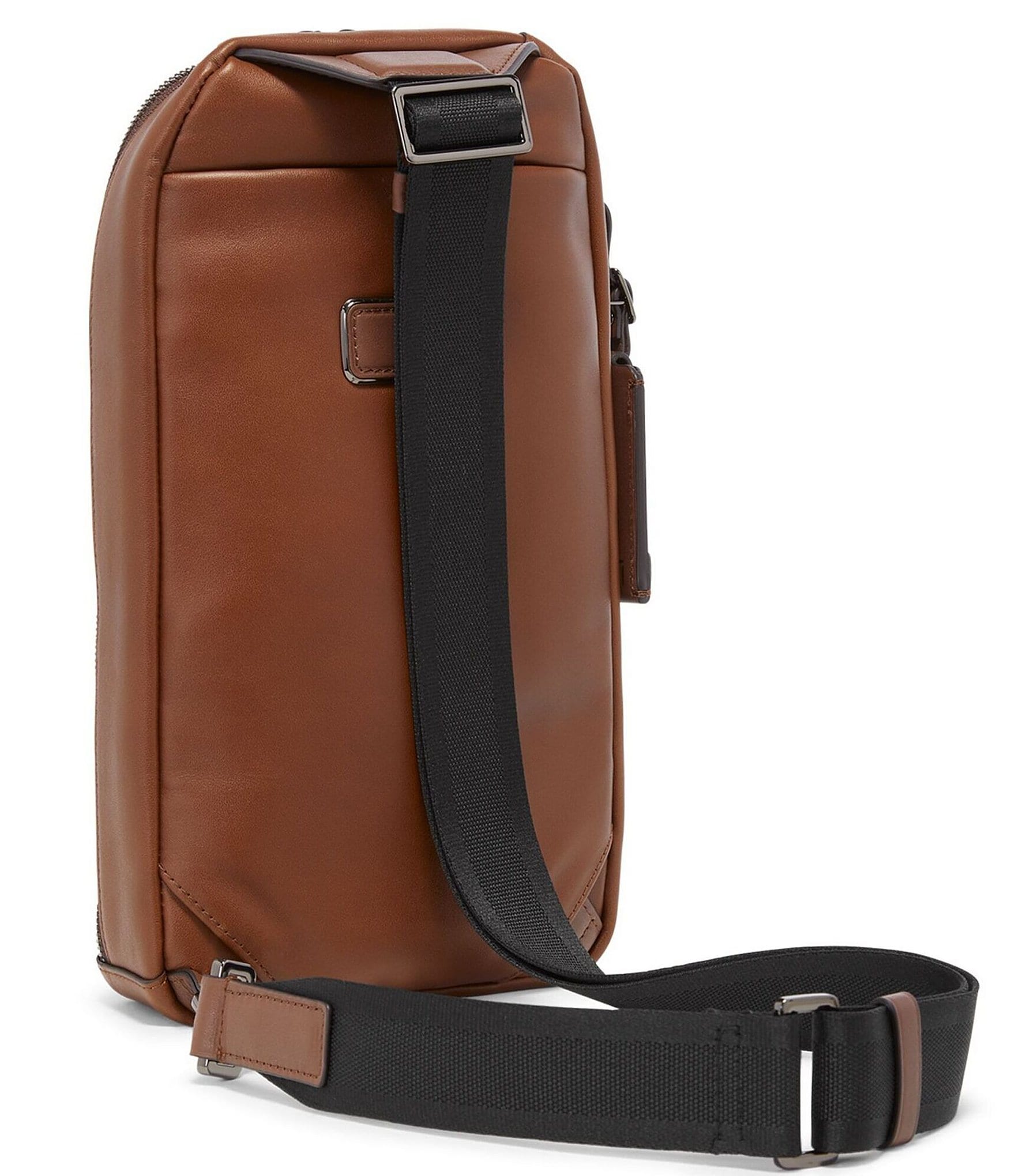 Tumi Gregory Leather Sling Bag