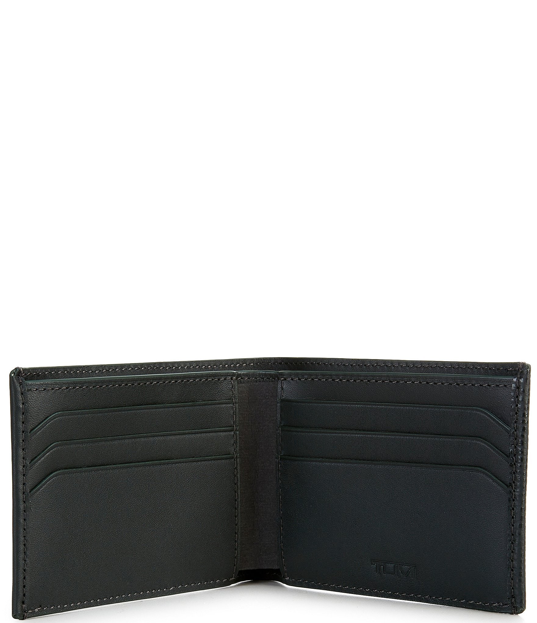 Tumi Nassau Textured Leather Double Billfold Wallet