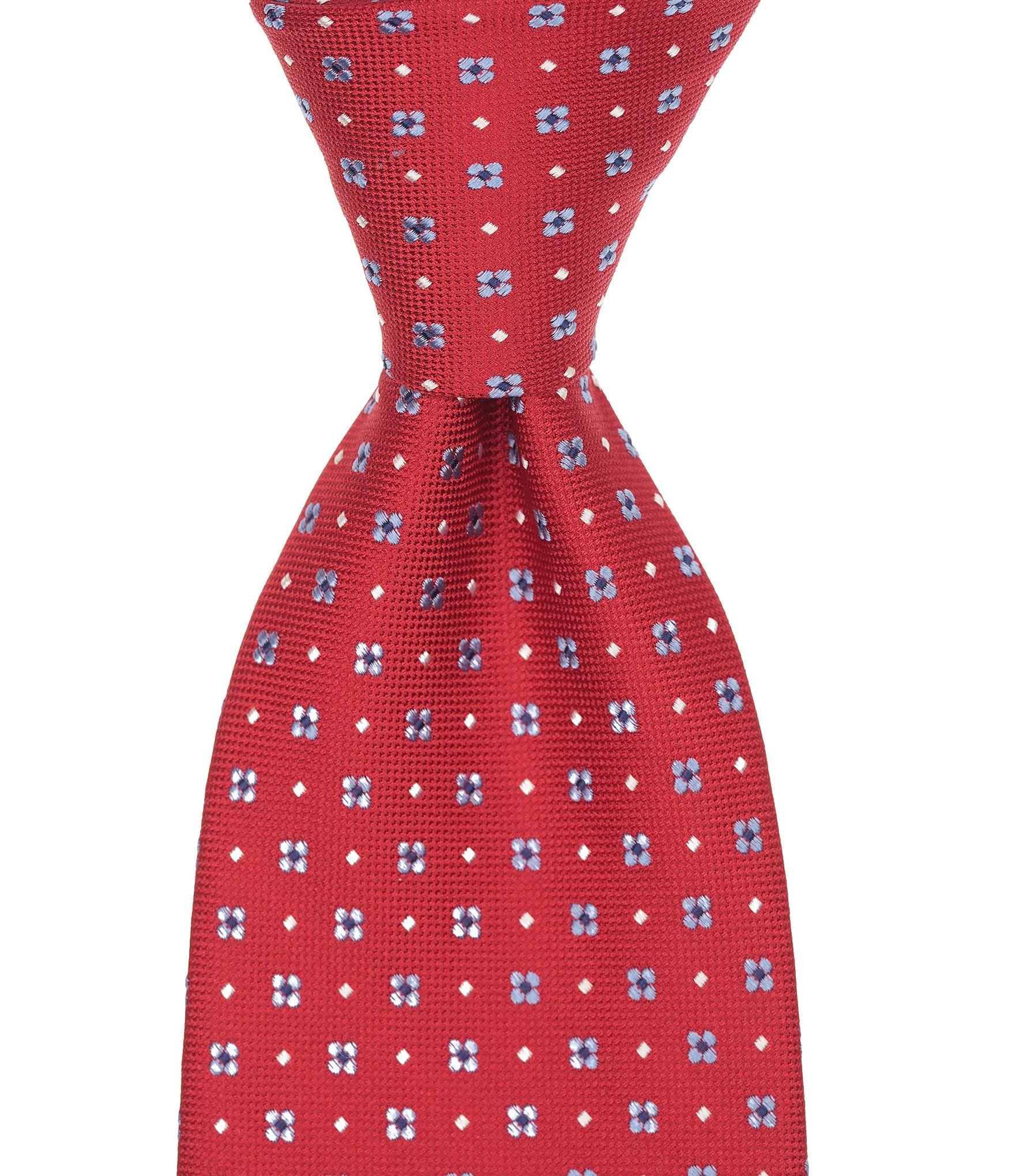 Turnbury Chester Mini Floral Traditional Silk Blend Tie