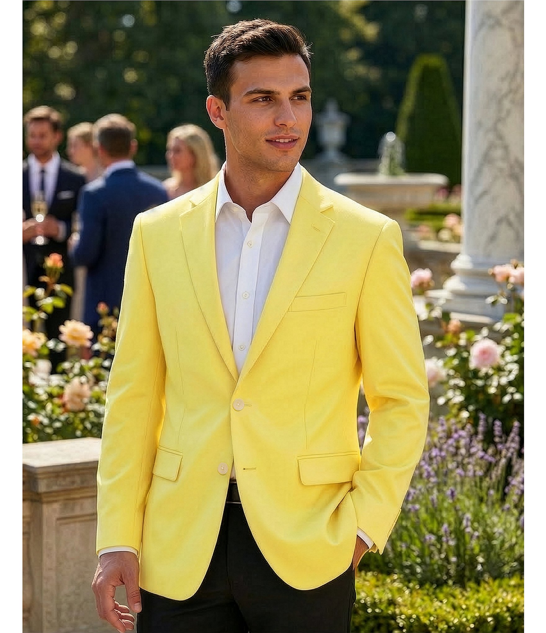 Turnbury Classic Fit Solid Sport Coat