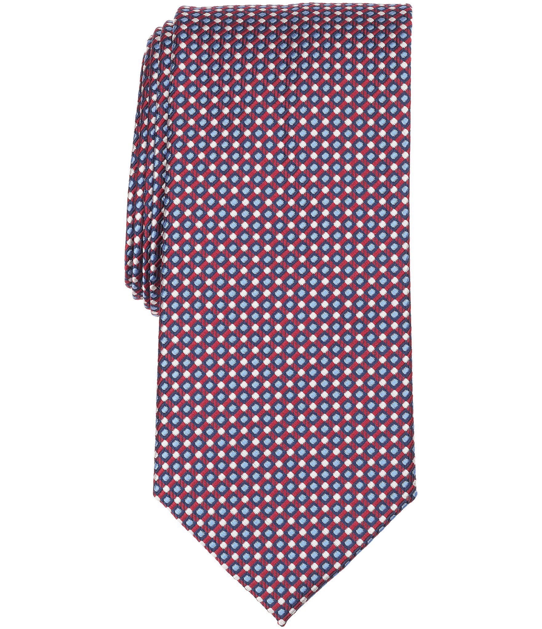 Turnbury Lael Geometric Traditional Polyester/Silk Tie