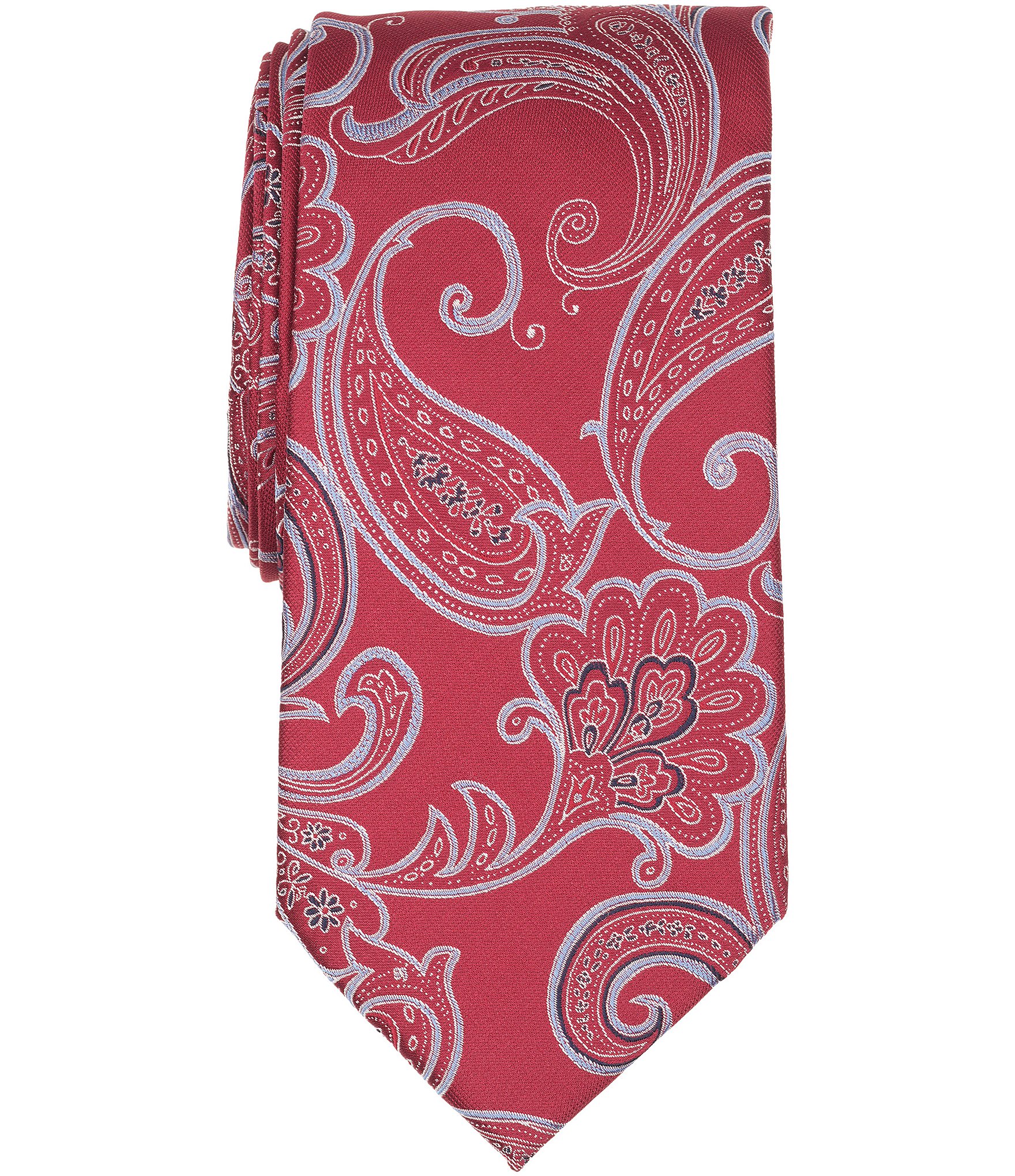 Turnbury Linus Paisley Traditional Silk Blend Tie