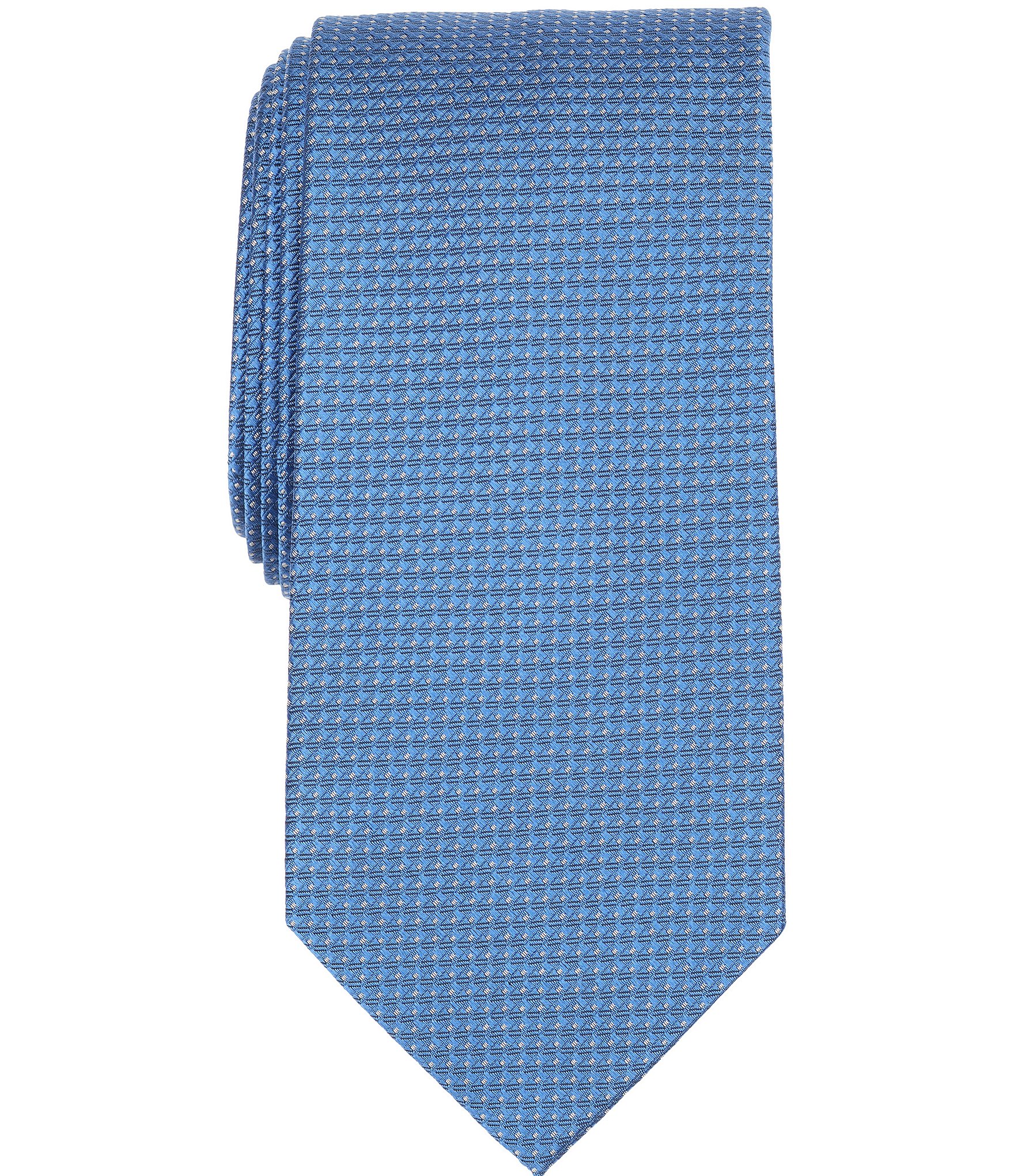 Turnbury Micro Solid Traditional Silk Blend Tie