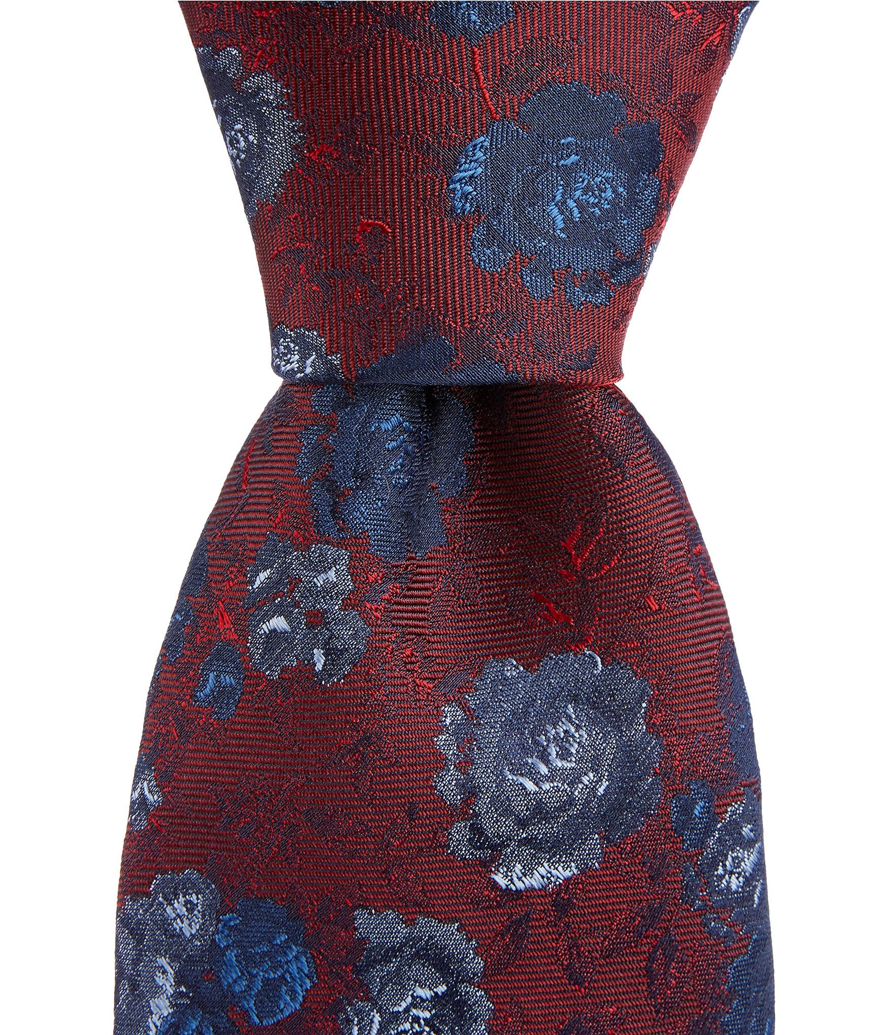Turnbury Peter Etched Flowers 3.375#double; Silk Blend Tie