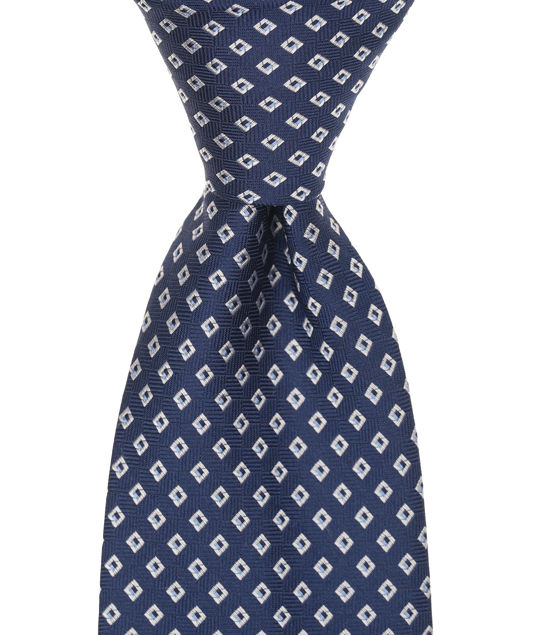 Turnbury Square Neat Stripe Traditional Silk Blend Tie