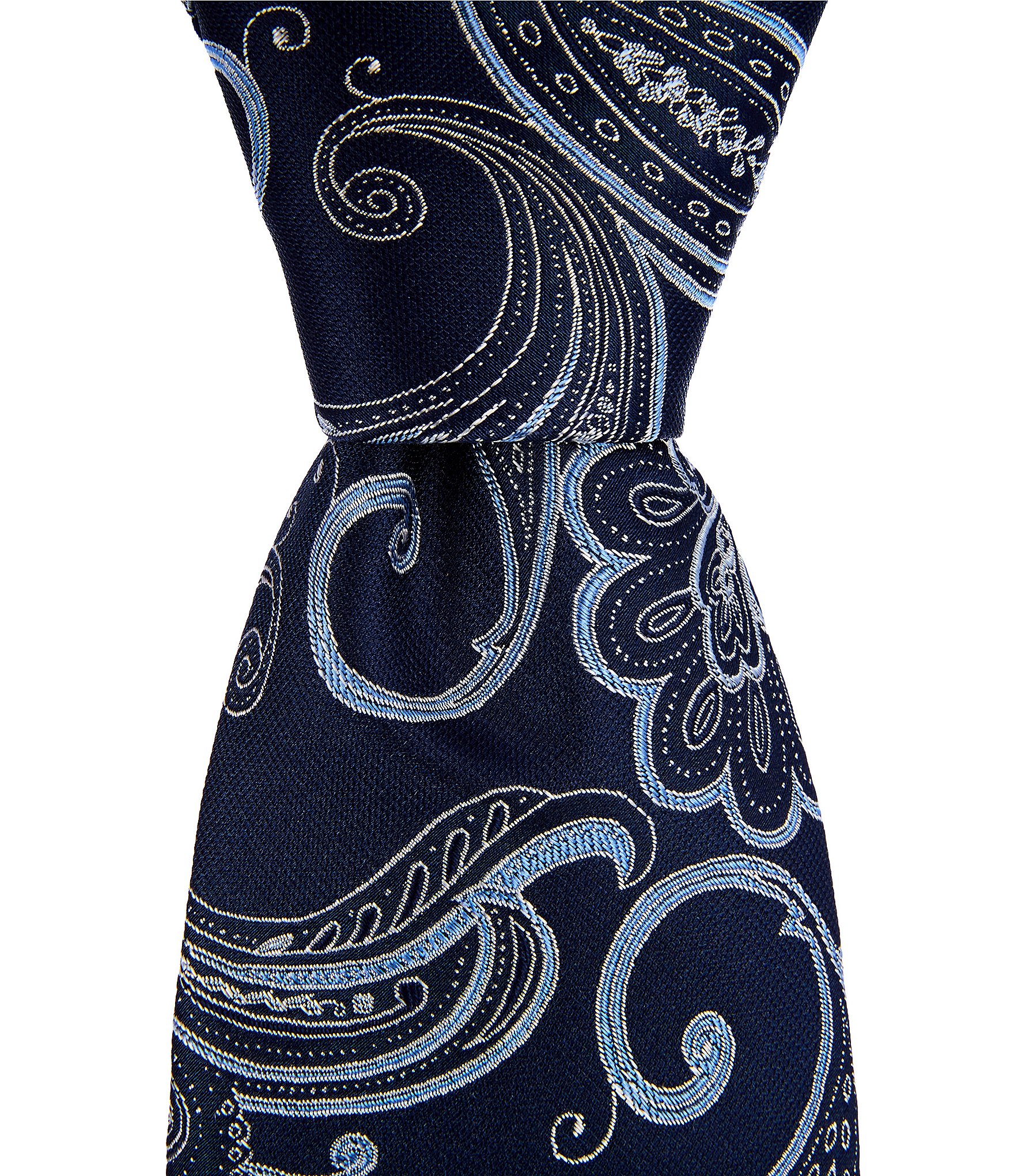 Turnbury Trevor Paisley Traditional Silk Blend Tie