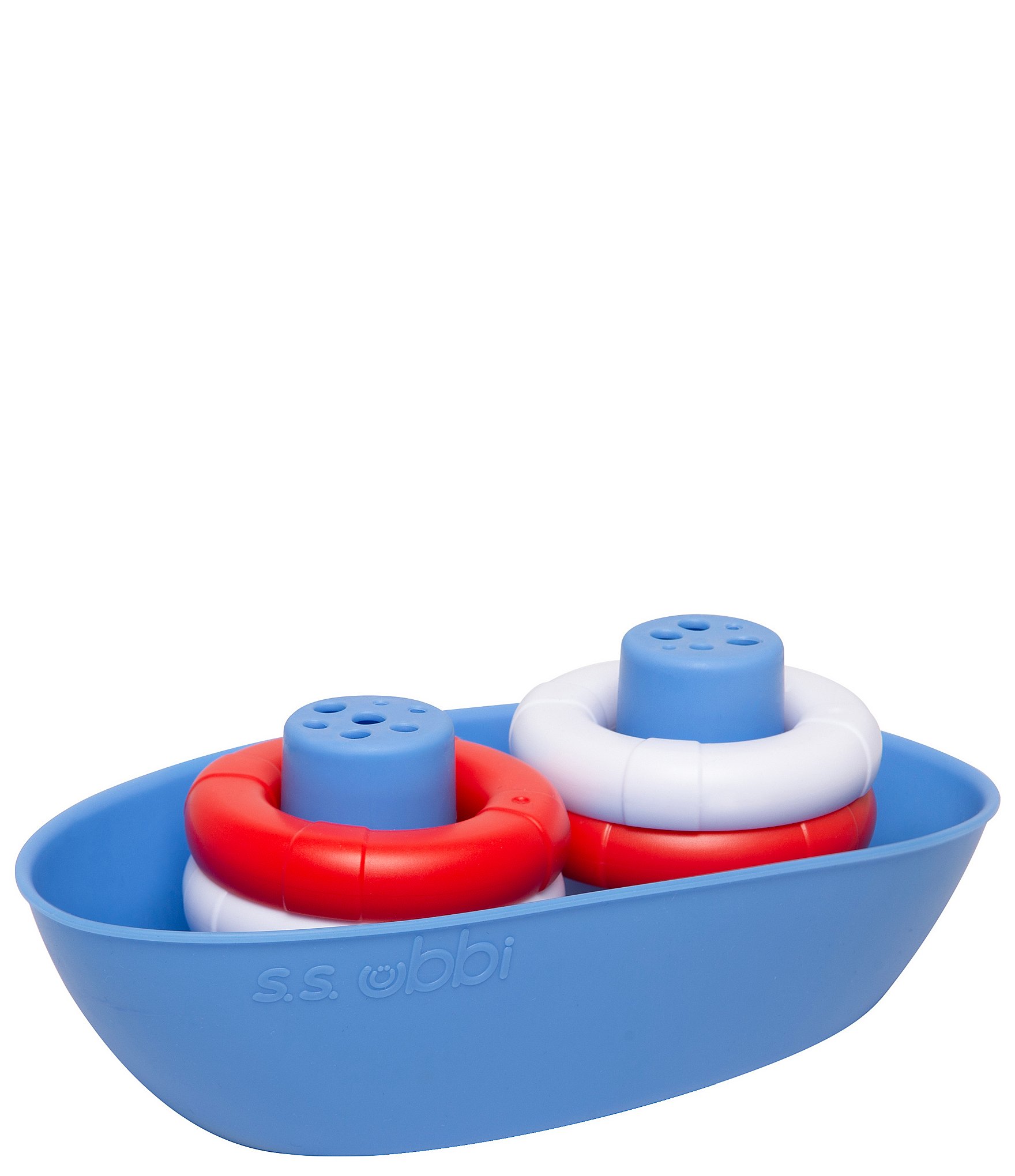 Ubbi Boat And Bouys Bath Toy