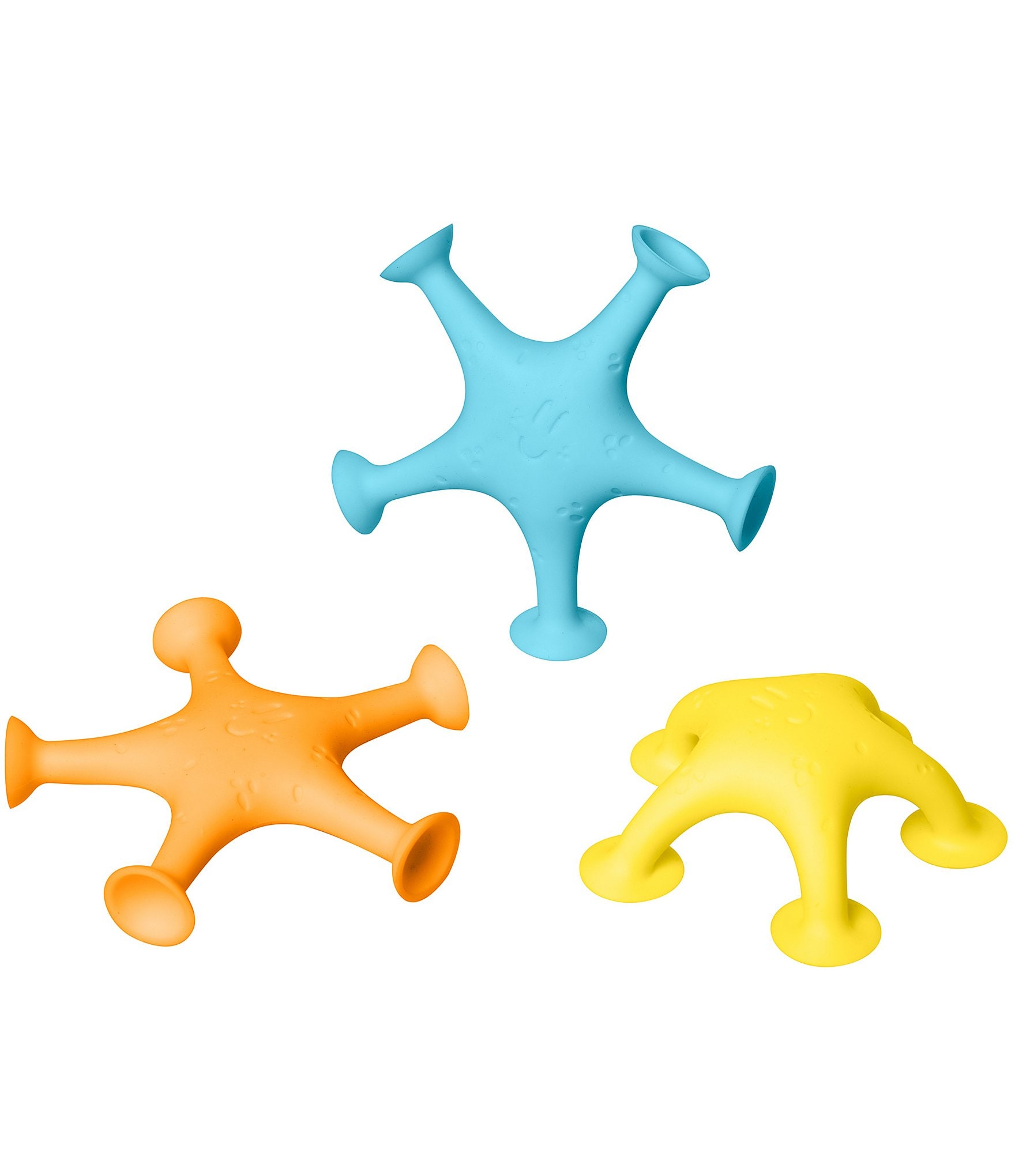 Ubbi Starfish Suction Bath Toys 3-Piece Set