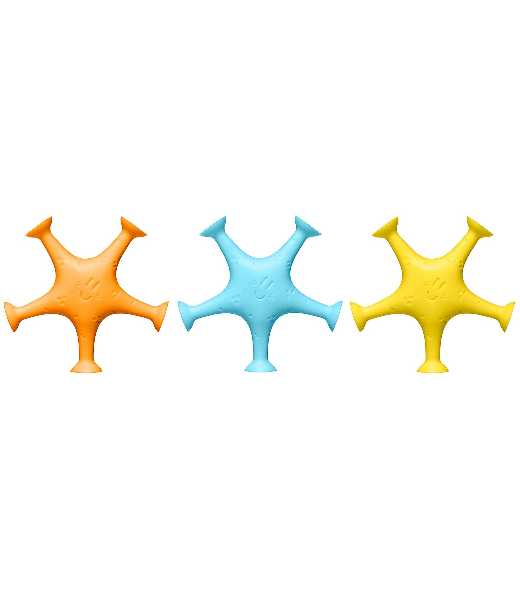 Ubbi Starfish Suction Bath Toys 3-Piece Set