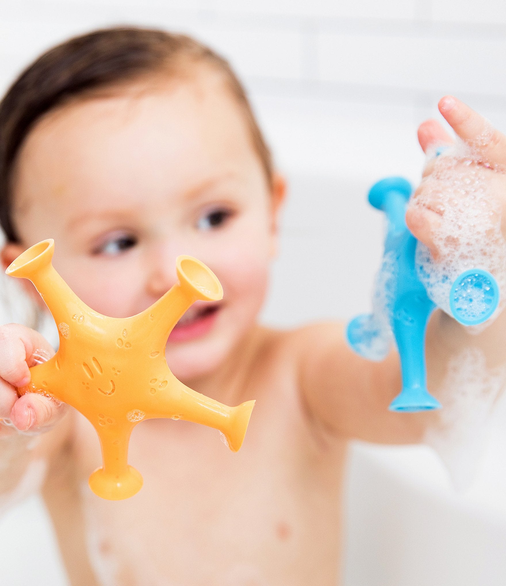 Ubbi Starfish Suction Bath Toys 3-Piece Set