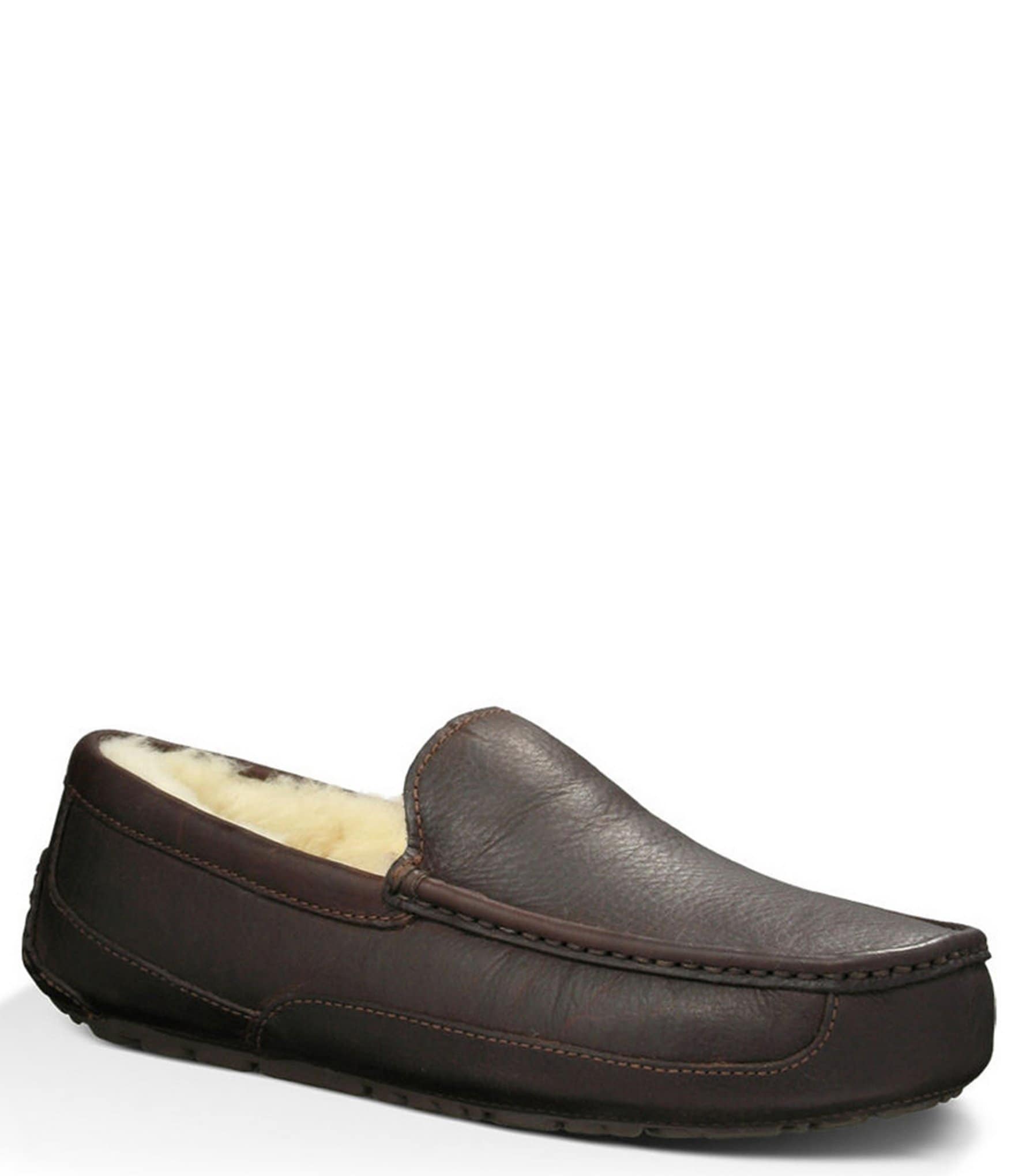 mens leather slippers sale