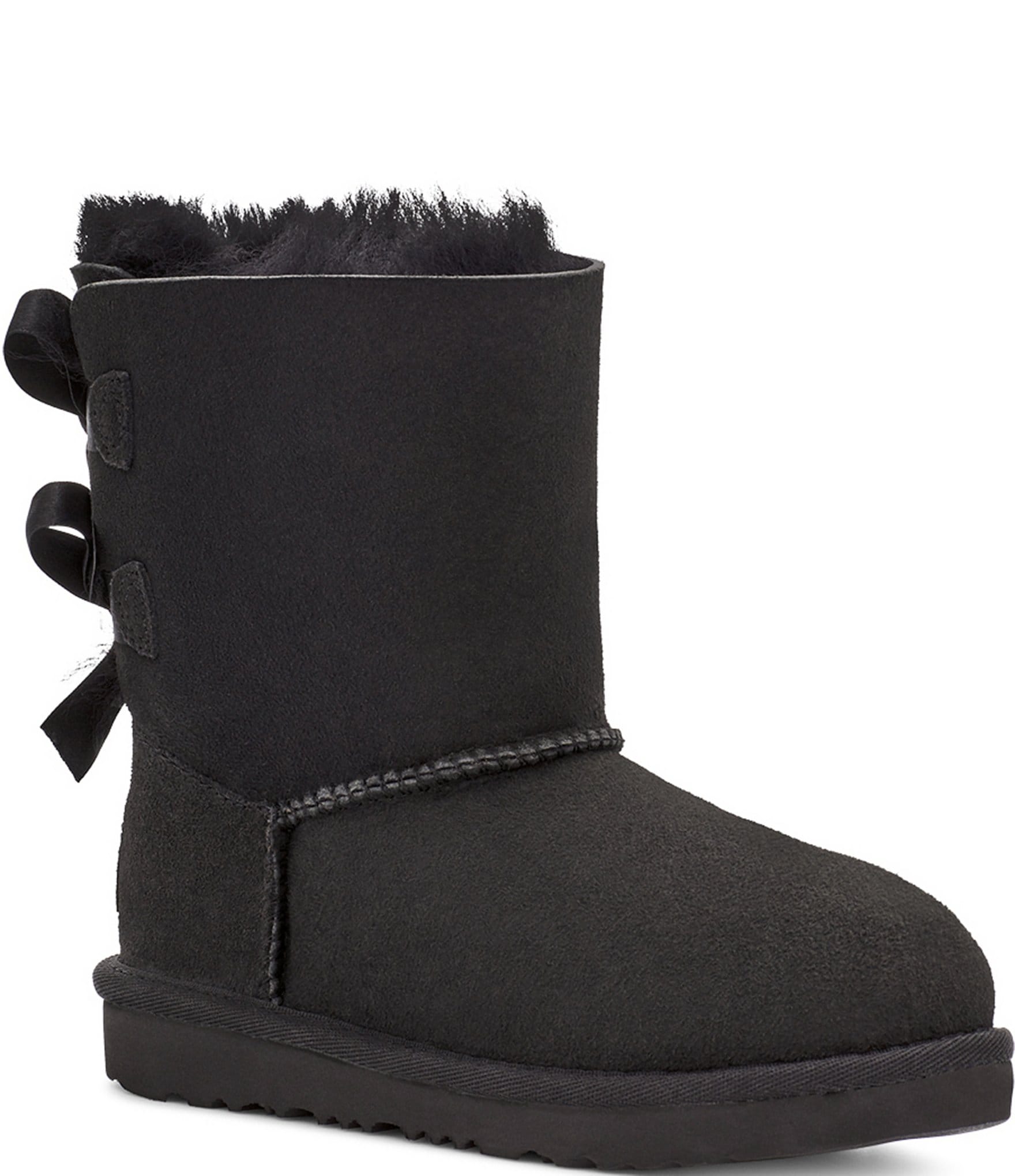 UGG Girls' Bailey Bow II Water Resistant Boots (Youth) | Dillard's