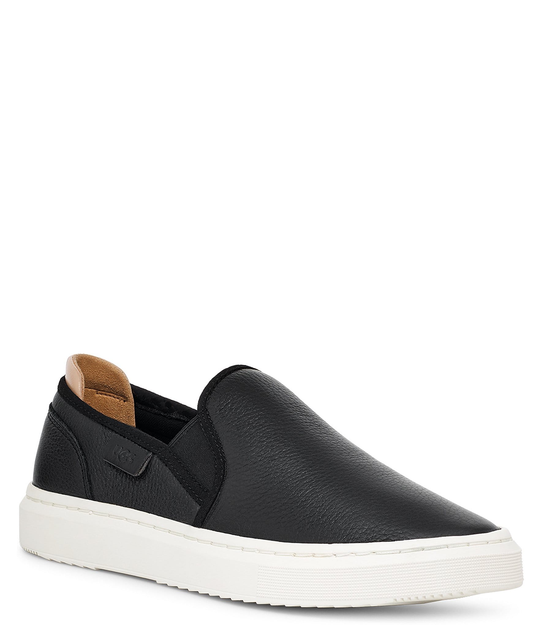 UGG Sammy Slip On Sneaker - Black & Gray Size 7 - sossenseofstyle.com