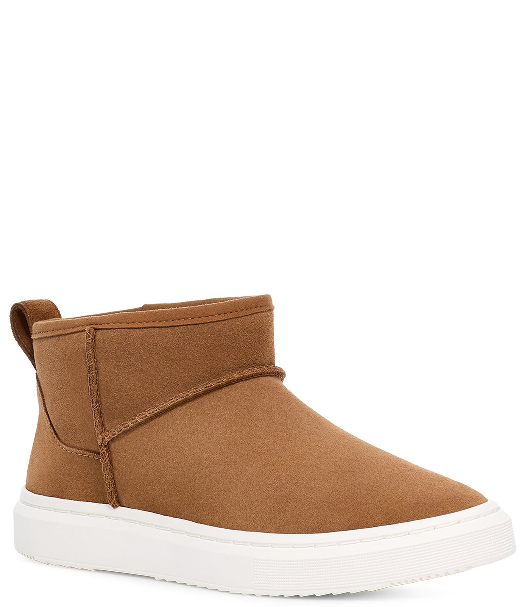 UGG® Alameda Mini Suede Platform Booties | Dillard's