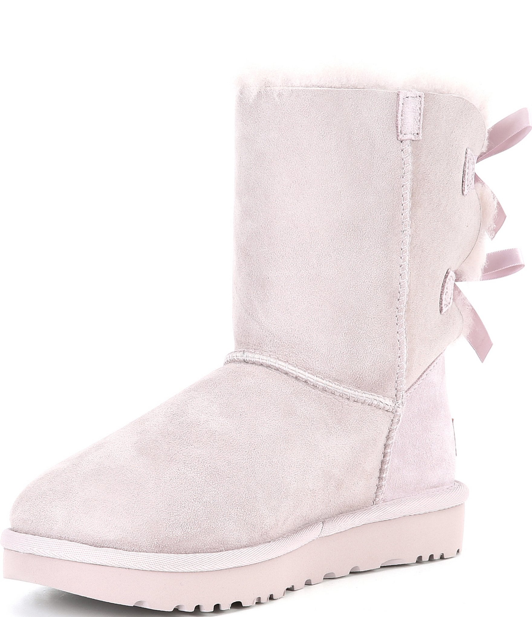 UGG Bailey Suede Bow II Water-Repellent Boots