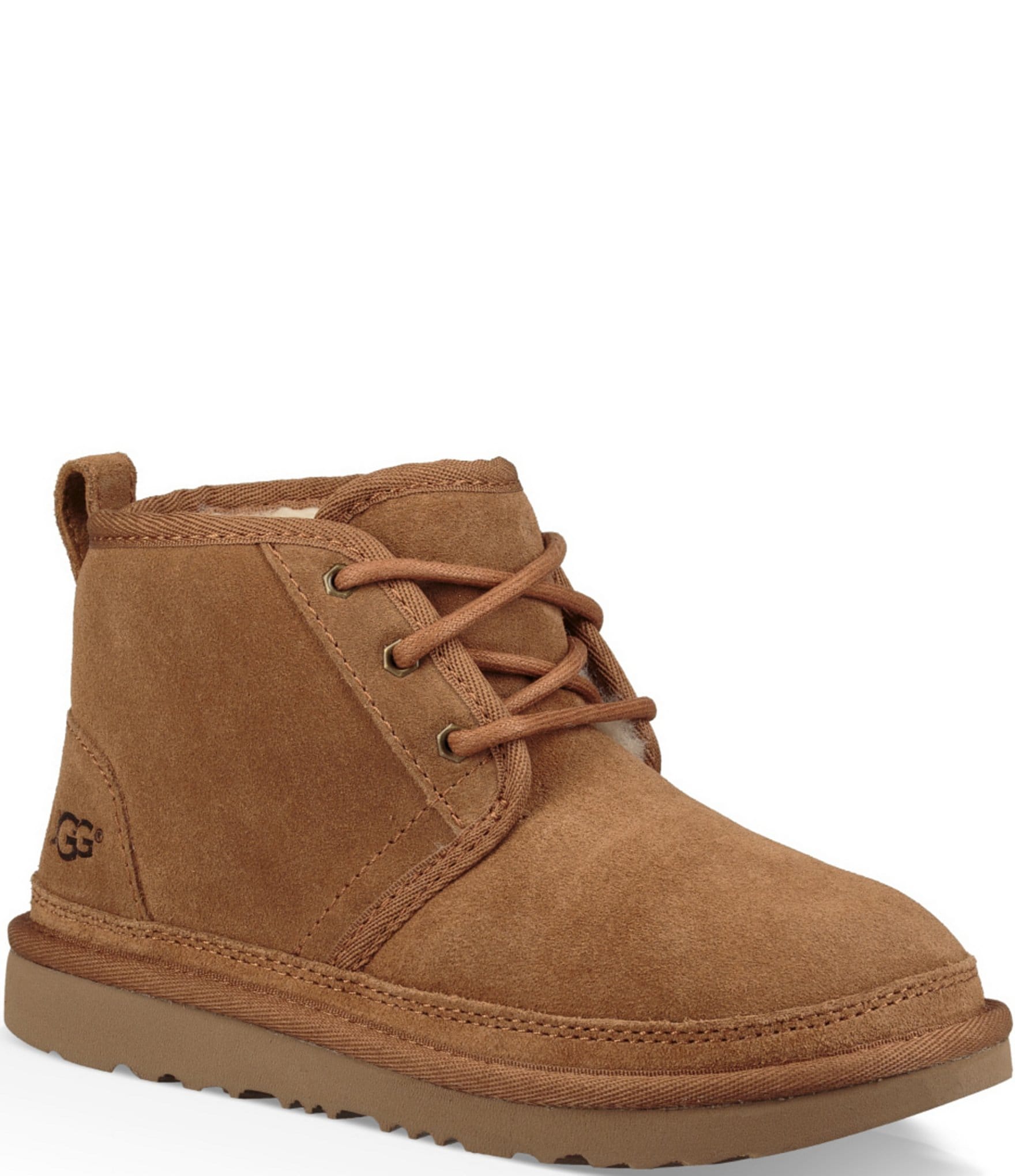 UGG Kids' Neumel II Suede Water-Resistant Booties (Toddler) | Dillard's