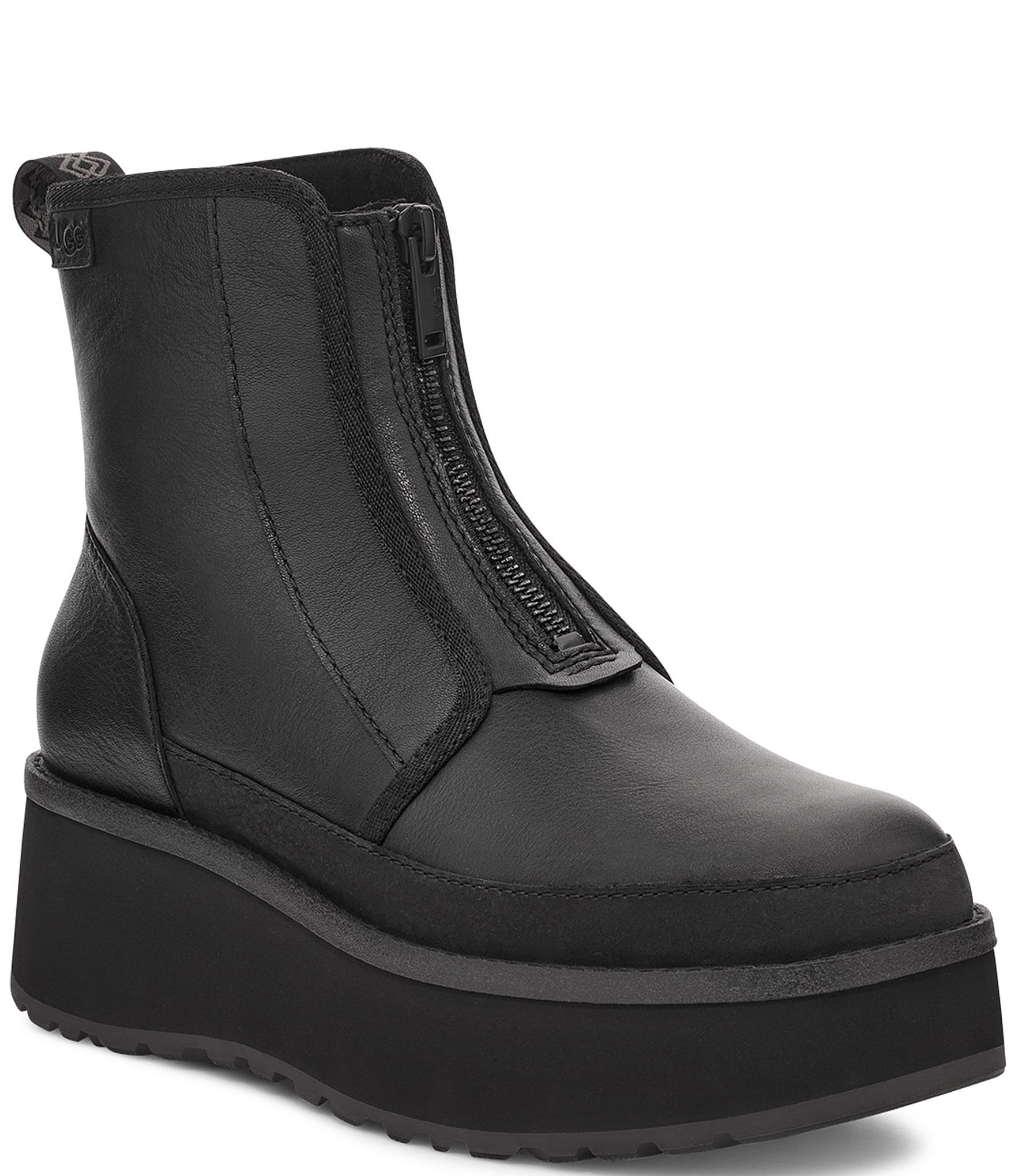 Front zip bootie best sale