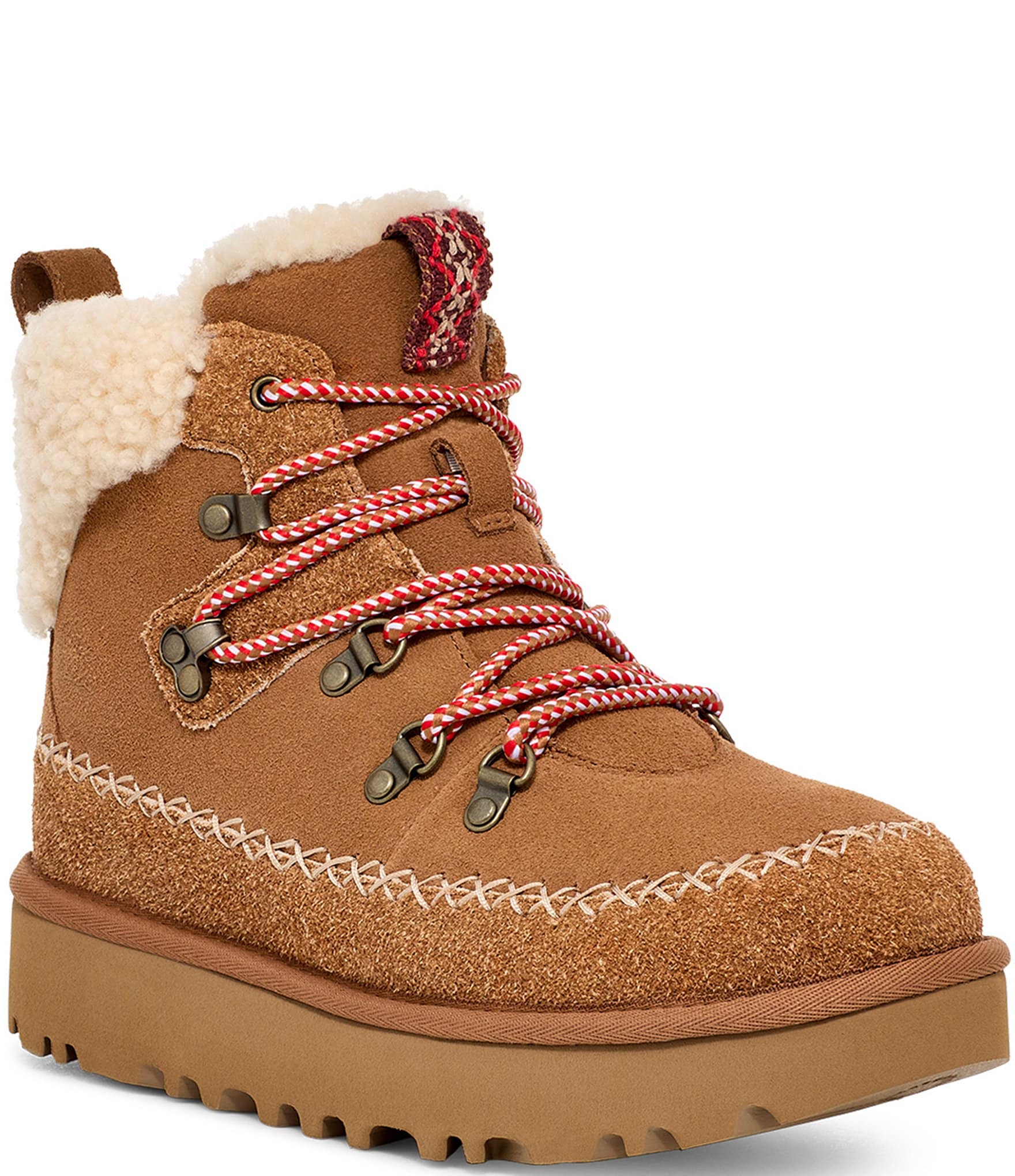 Ugg Classic Alpine Lace Up 9 Chestnut