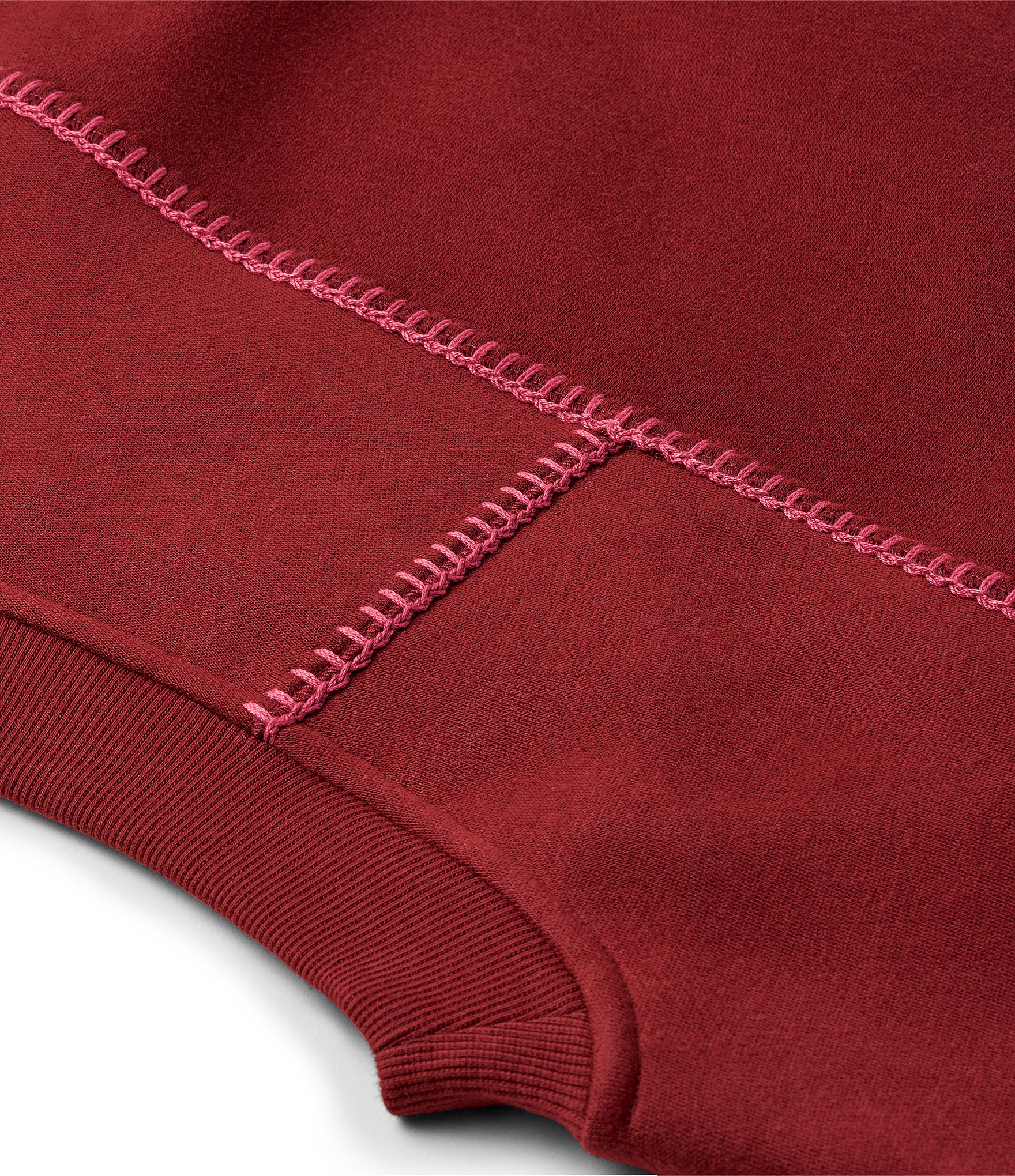 UGG Classic Fleece Crewneck Raglan Sleeve Coordinating Sweatshirt