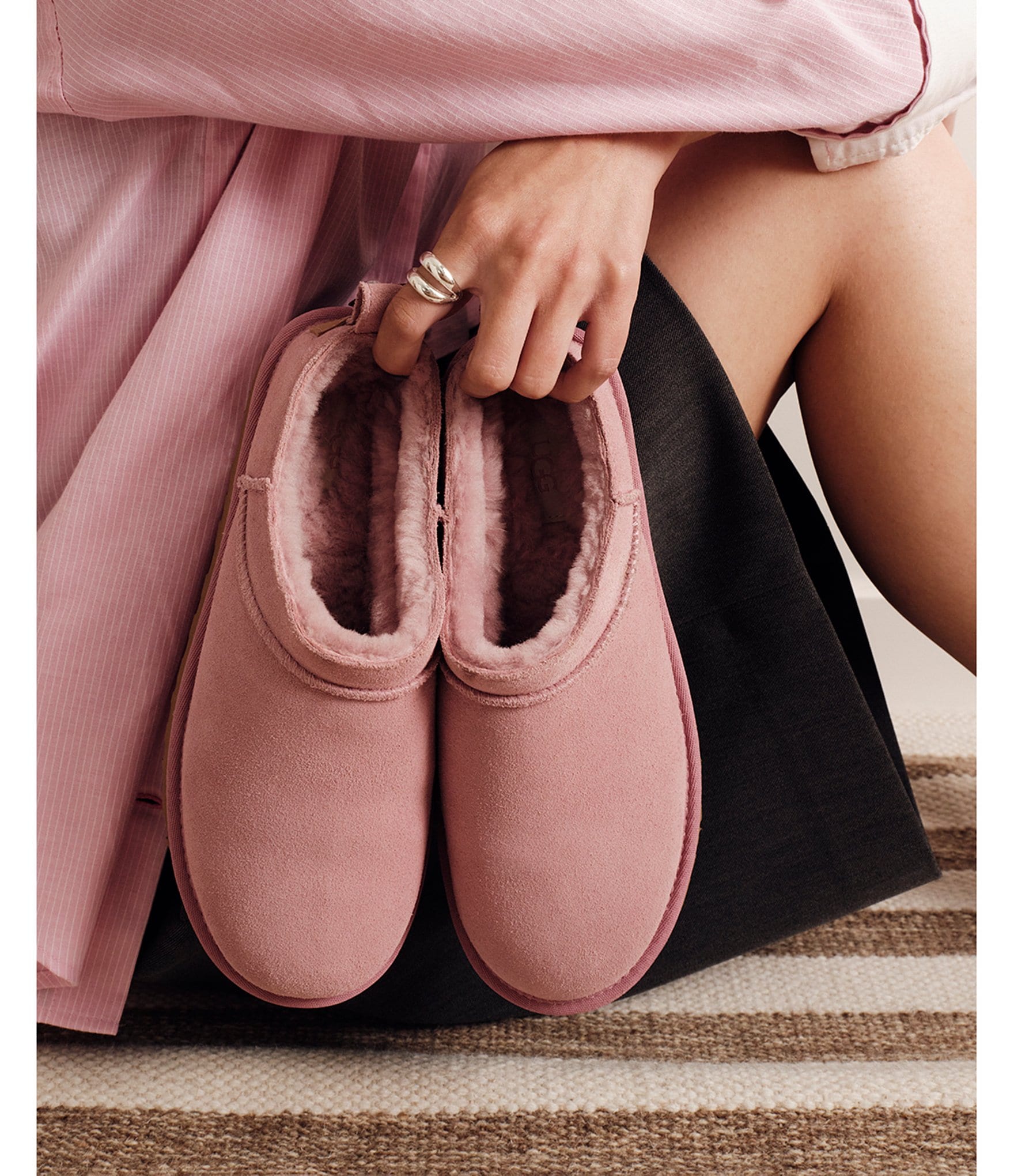 UGG Classic Micro Suede Booties