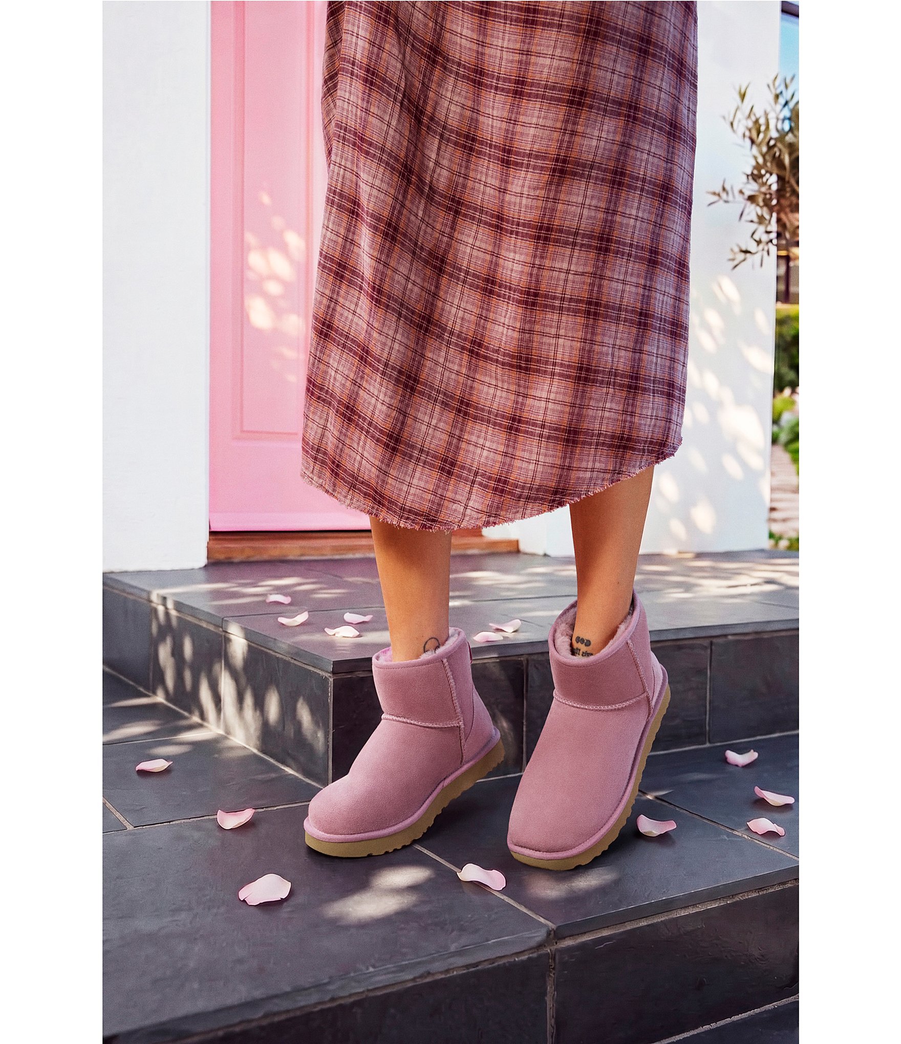 UGG Classic Mini II Water Resistant Suede Family Matching Ankle Booties