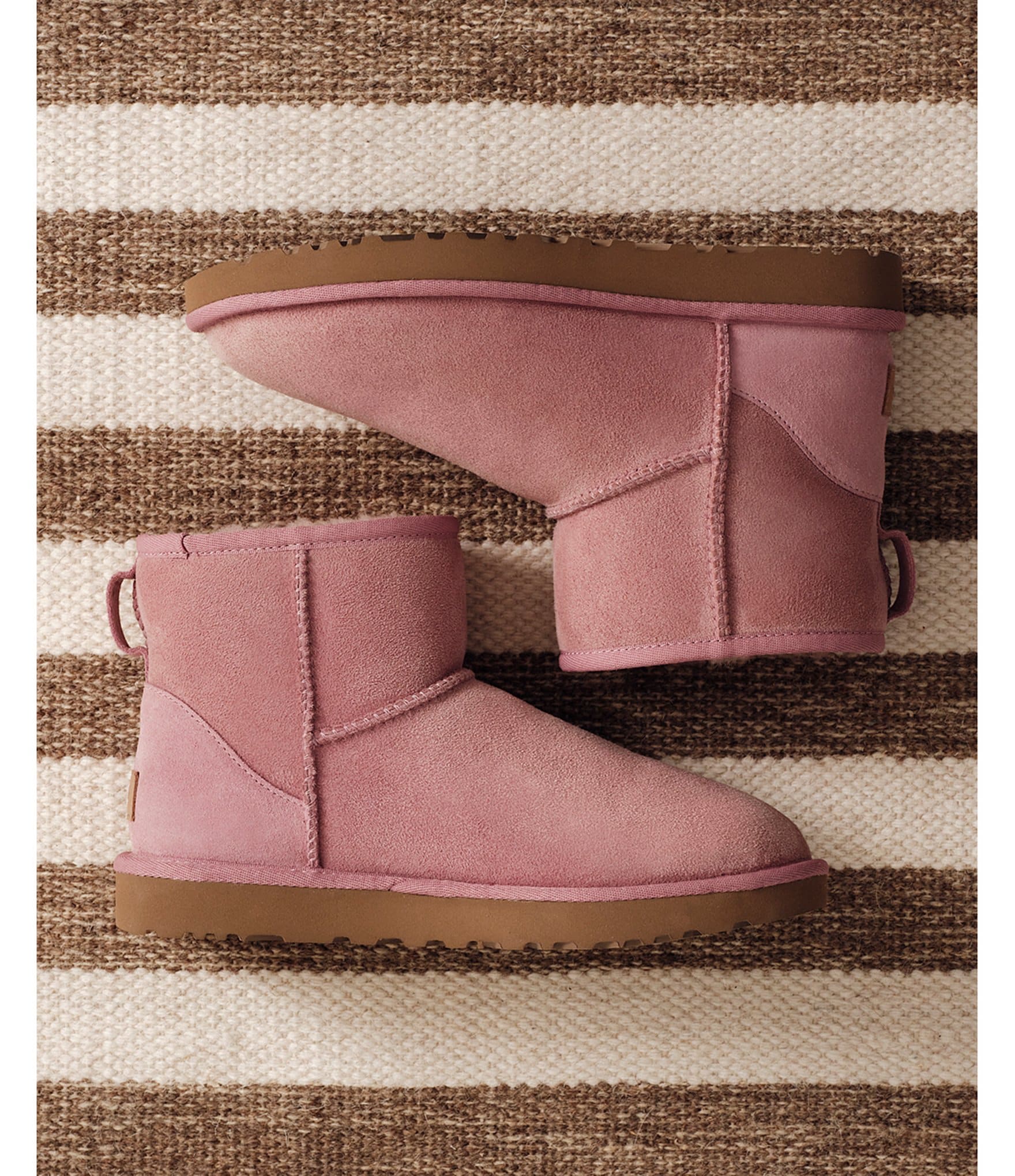 UGG Classic Mini II Water Resistant Suede Family Matching Ankle Booties