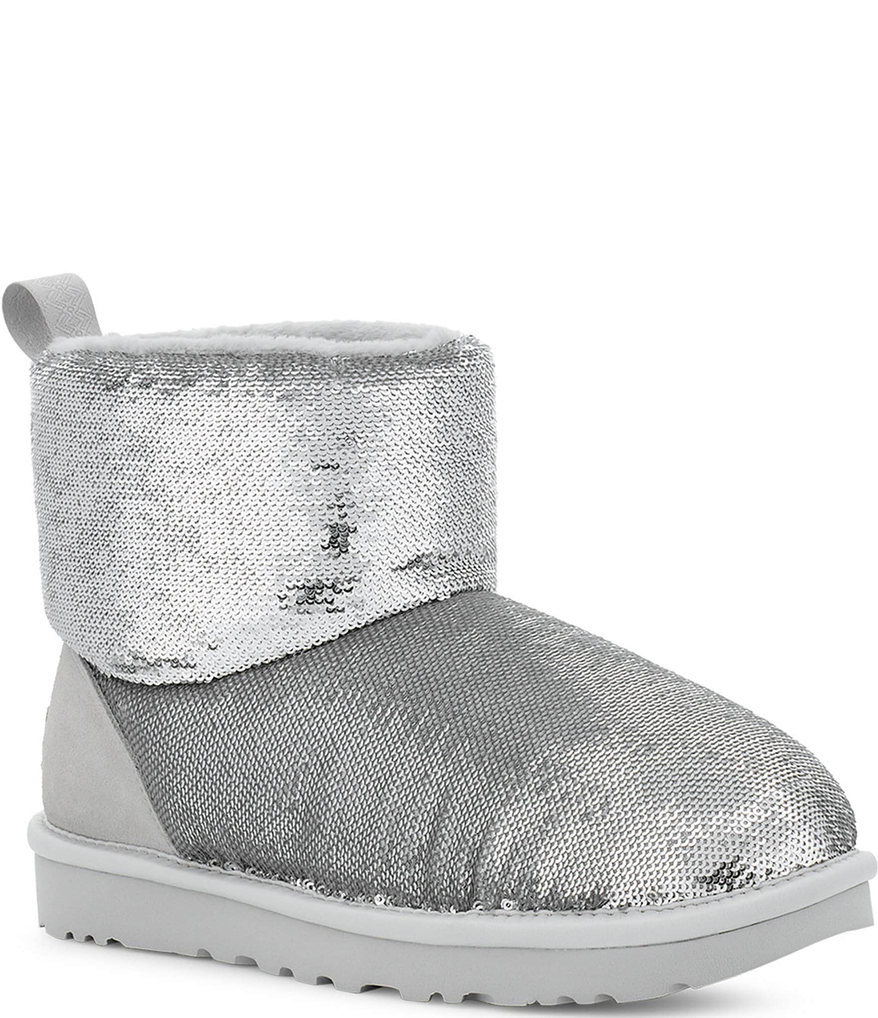 UGG Classic Mini Mirror Ball Sequin Cold Weather Booties, 48% OFF