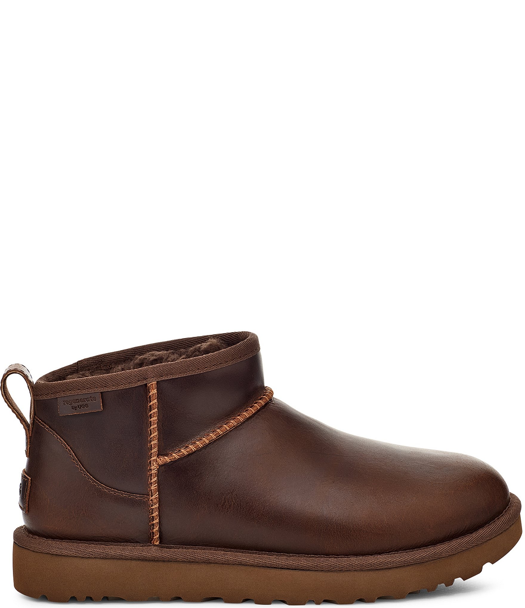 UGG Classic Ultra Mini Leather Regenerate Booties