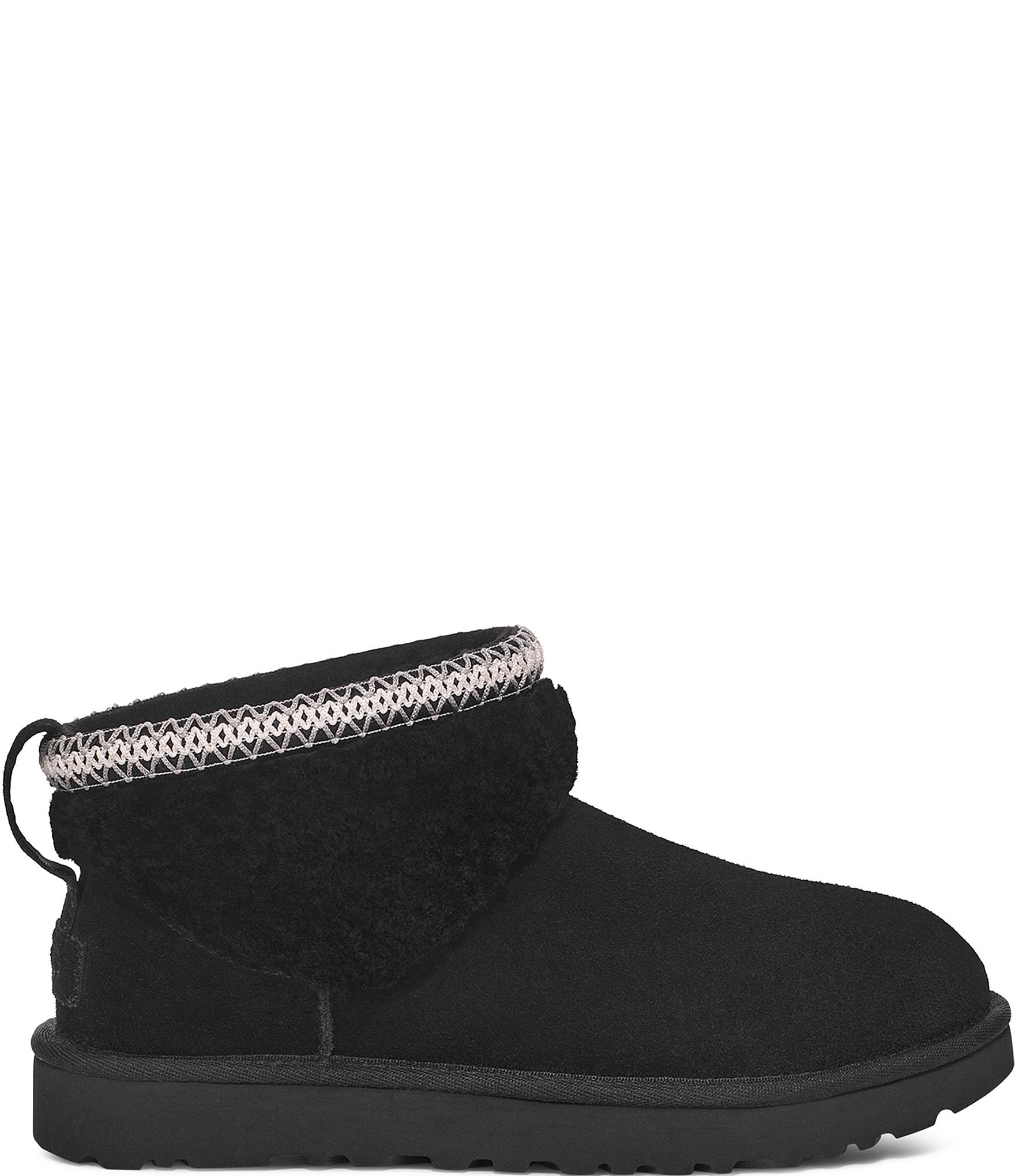 UGG Classic Ultra Mini Maxi Curly Suede Booties