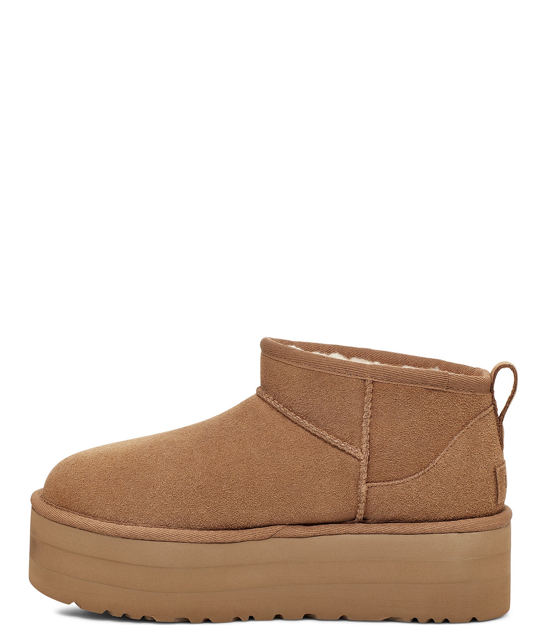 UGG Classic Ultra Mini Platform Suede Booties