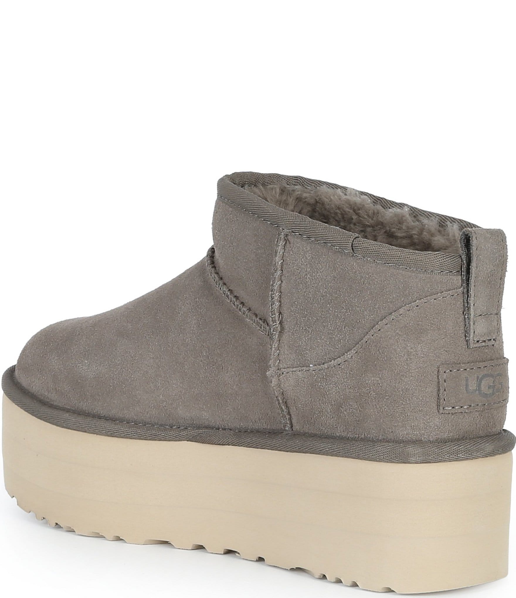 UGG Classic Ultra Mini Platform Suede Booties