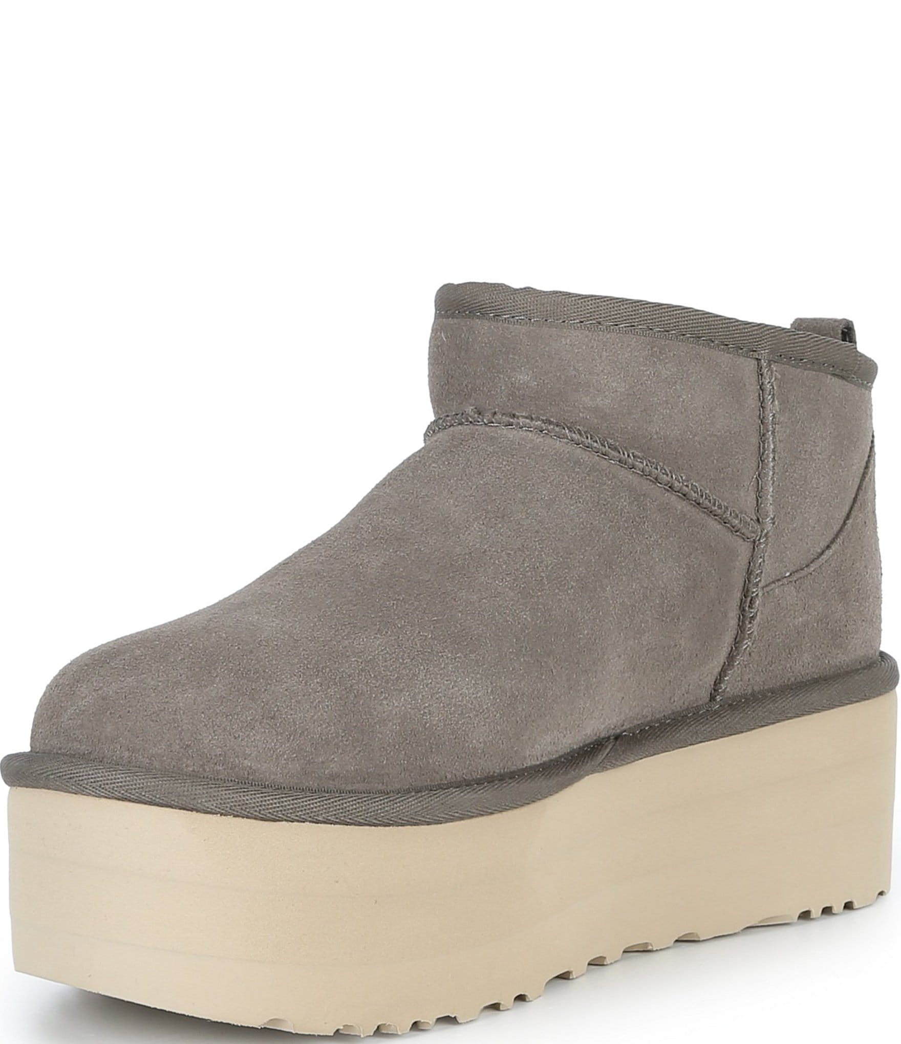 UGG Classic Ultra Mini Platform Suede Booties