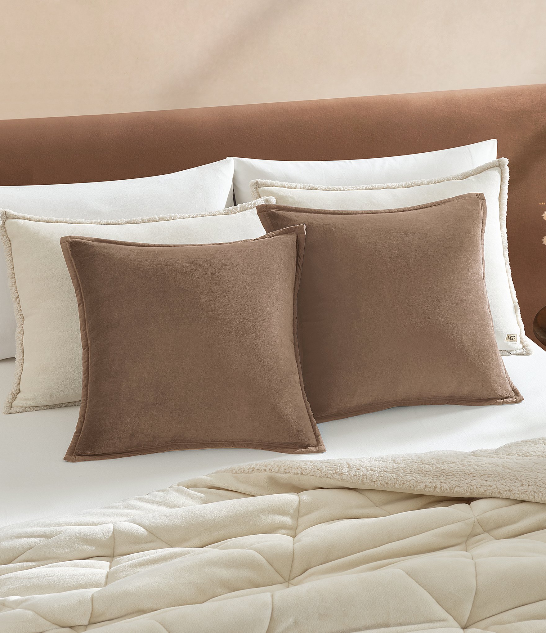UGG® Coco 2-Pack Decorative Square Pillow
