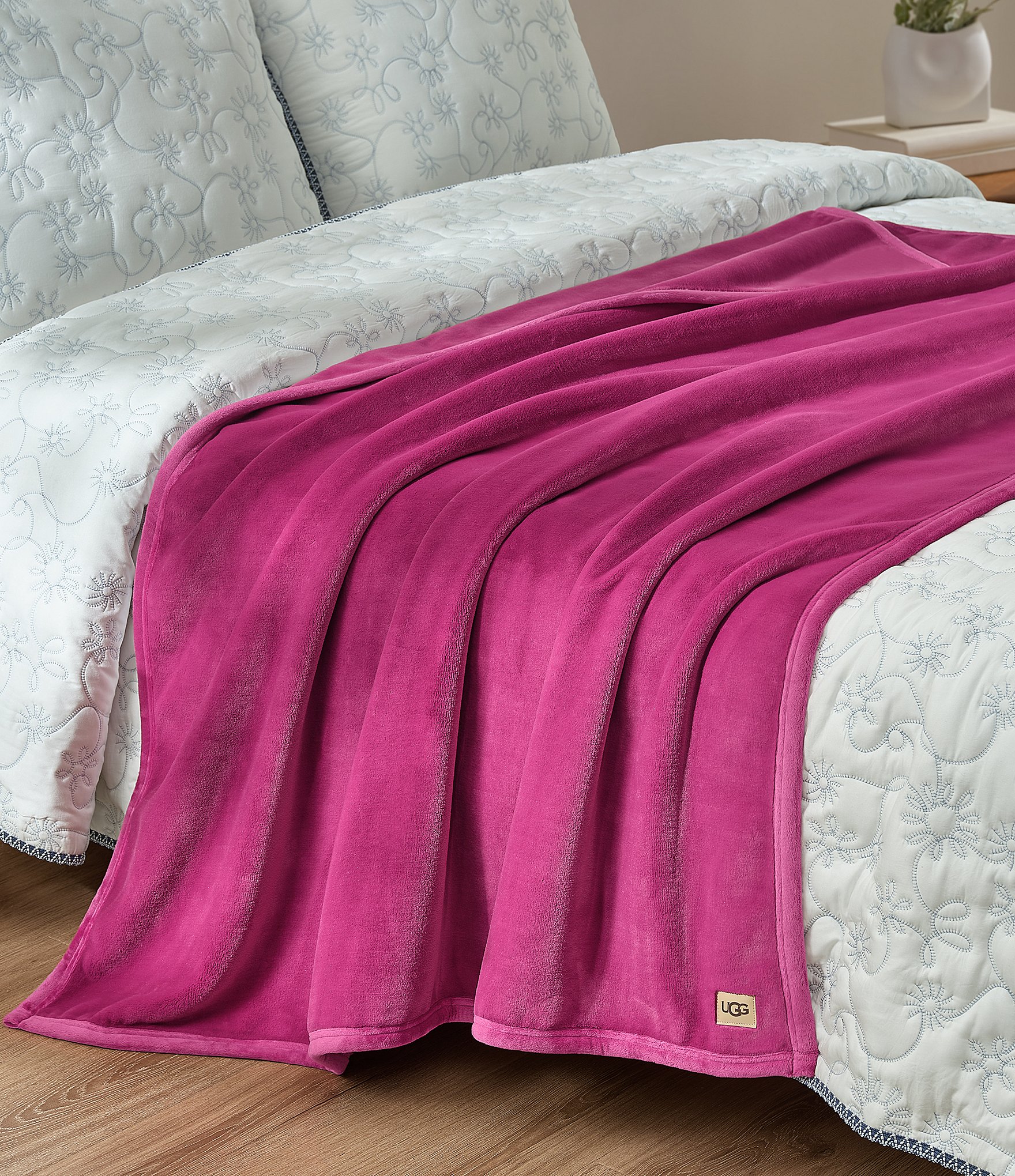 UGG Coco Luxury Plush Throw Blanket