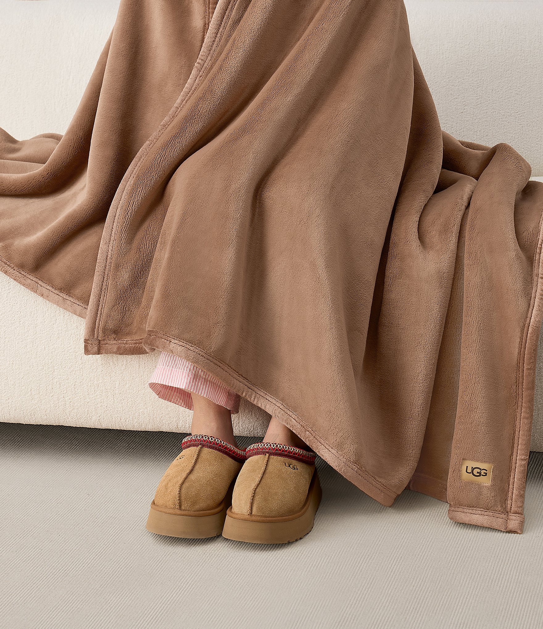 UGG Coco Luxury Plush Throw Blanket