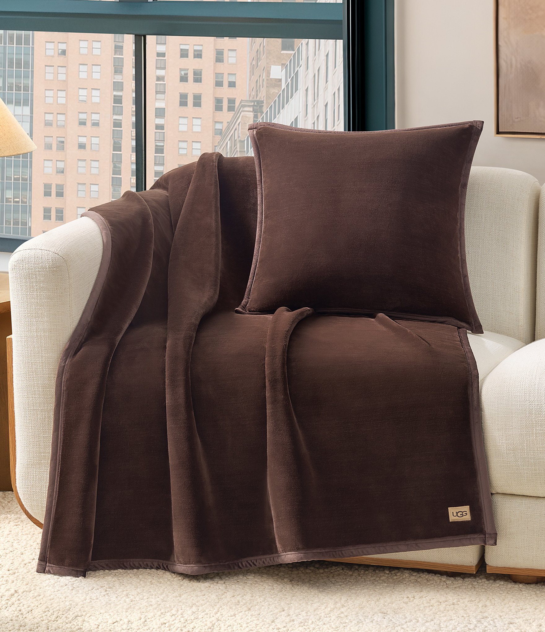 UGG Coco Luxury Plush Throw Blanket