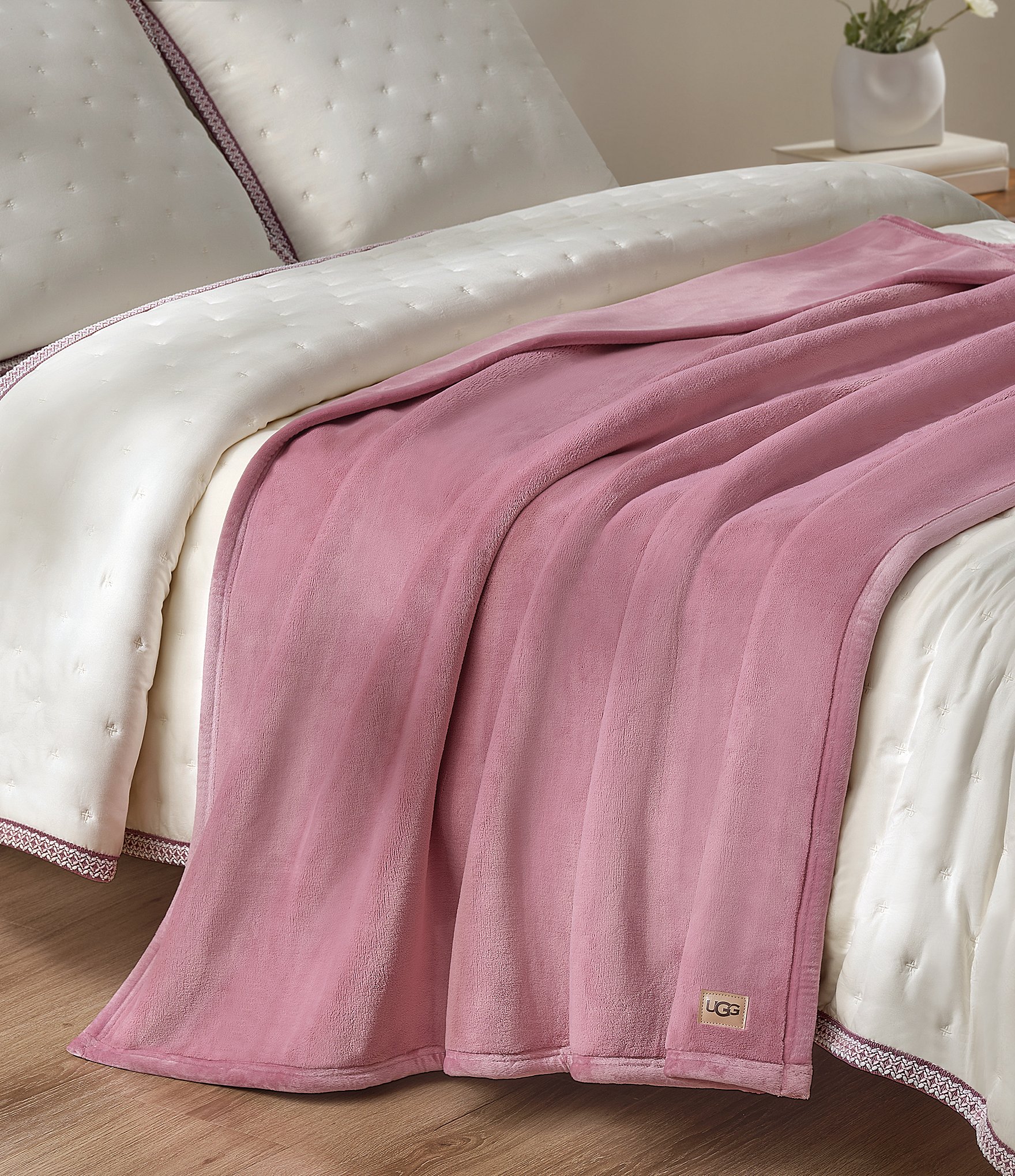 UGG Coco Luxury Plush Throw Blanket