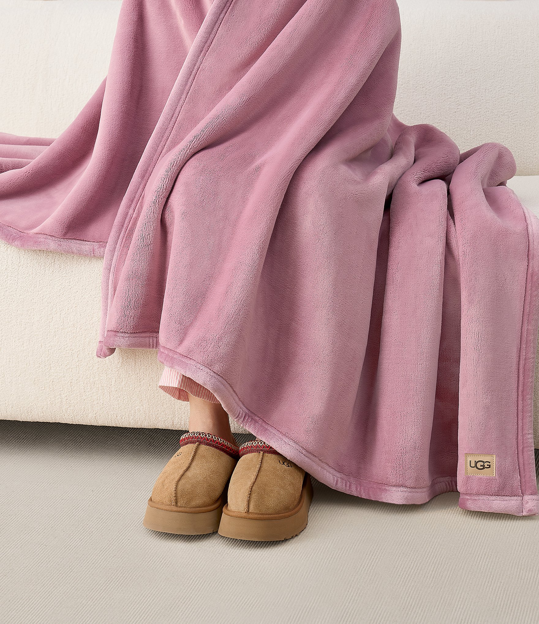 UGG Coco Luxury Plush Throw Blanket