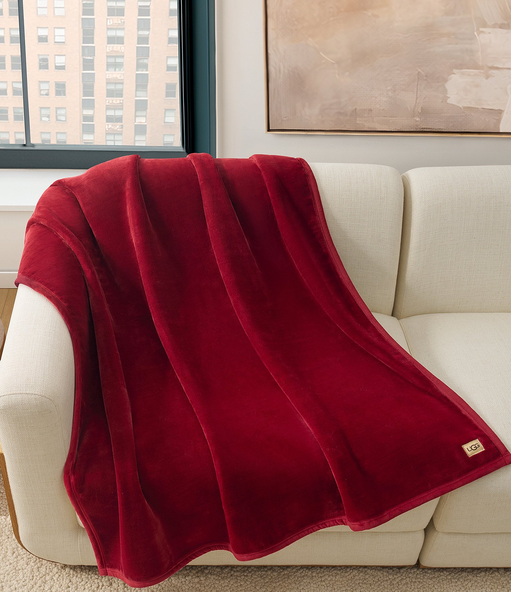 UGG Coco Luxury Plush Throw Blanket