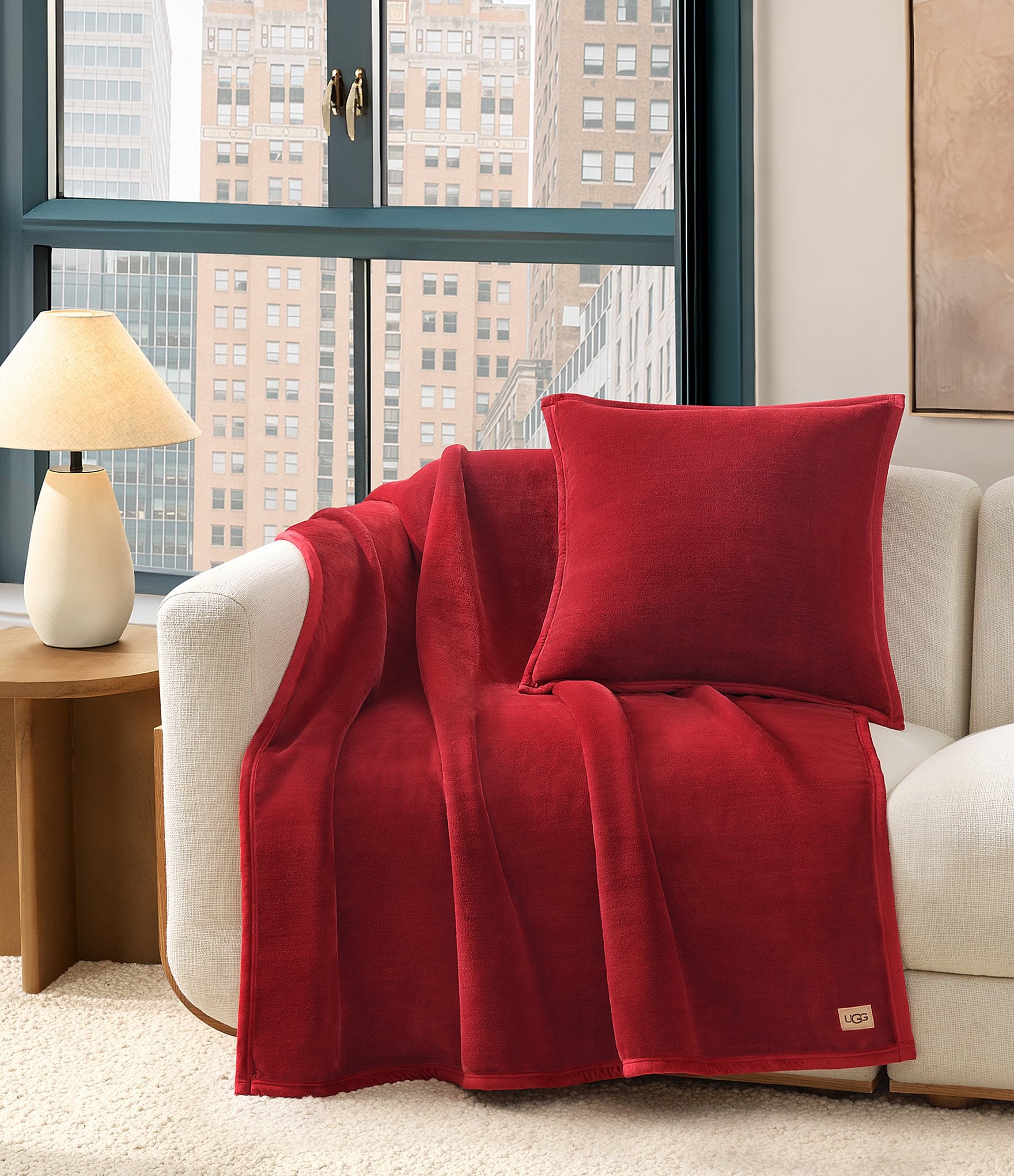 UGG Coco Luxury Plush Throw Blanket