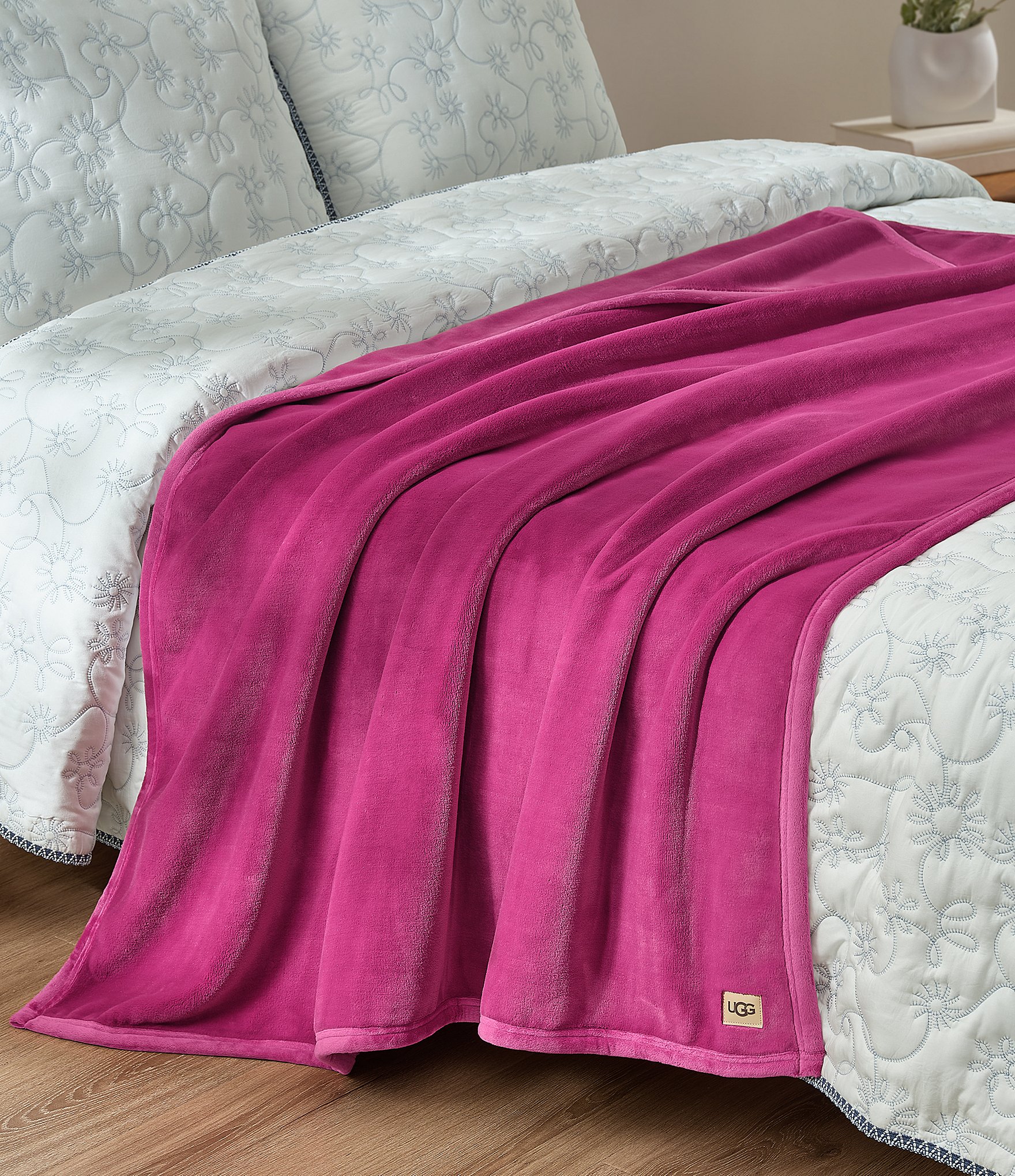 UGG Coco Luxury Plush Throw Blanket