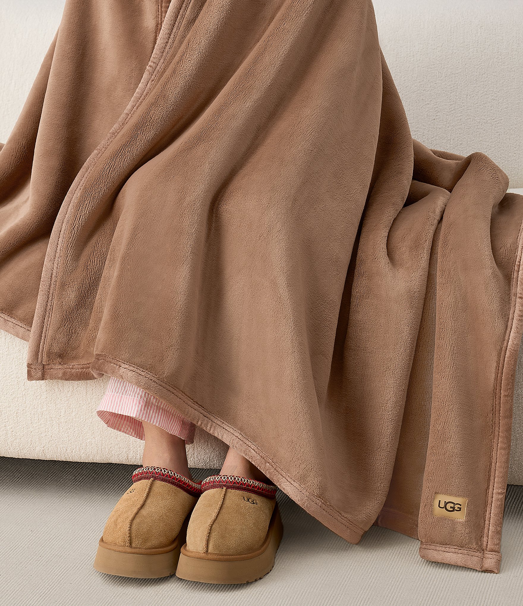 UGG Coco Luxury Plush Throw Blanket