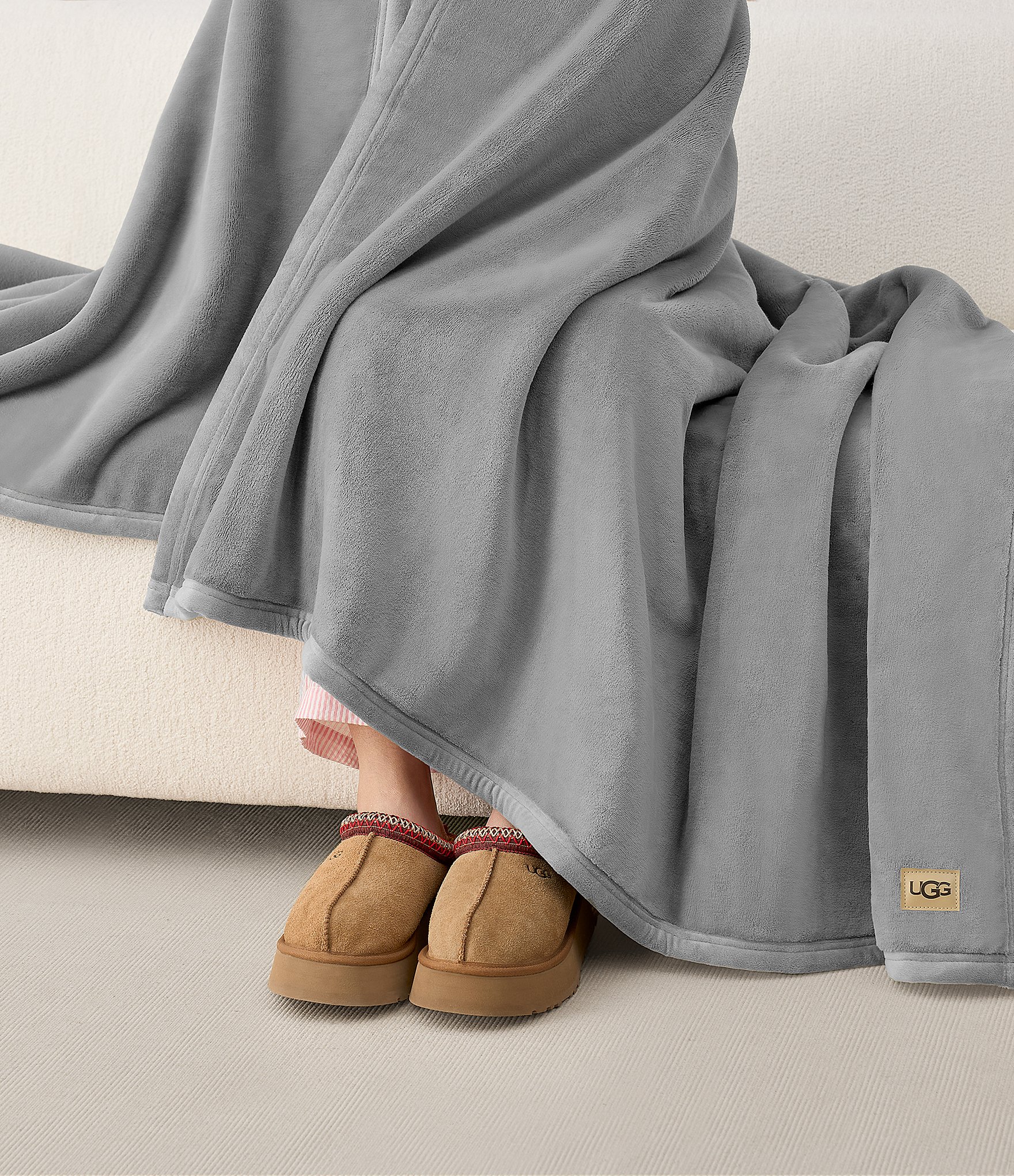 UGG Coco Luxury Plush Throw Blanket