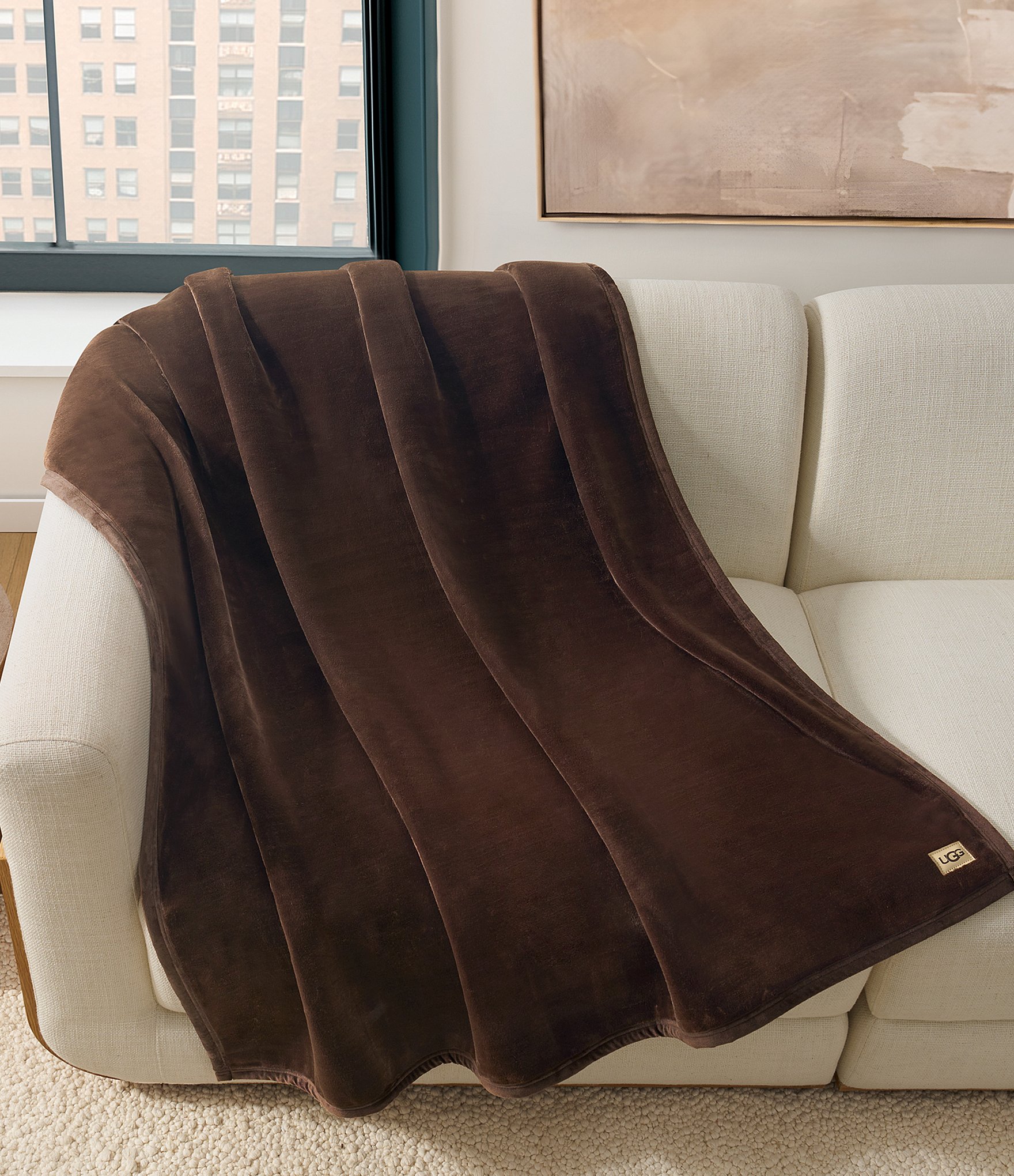 UGG Coco Luxury Plush Throw Blanket