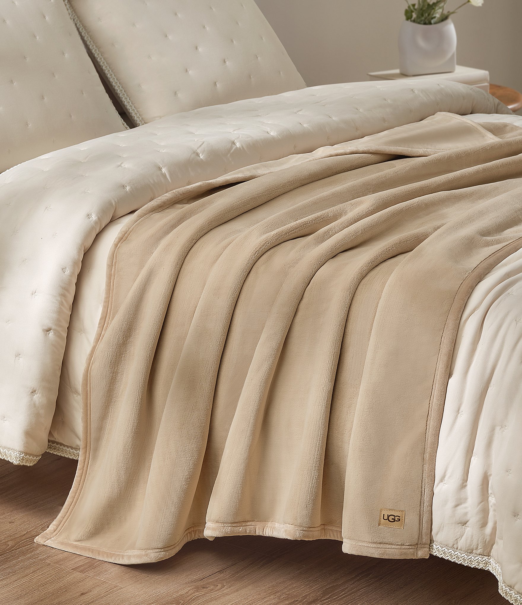 UGG Coco Luxury Plush Throw Blanket
