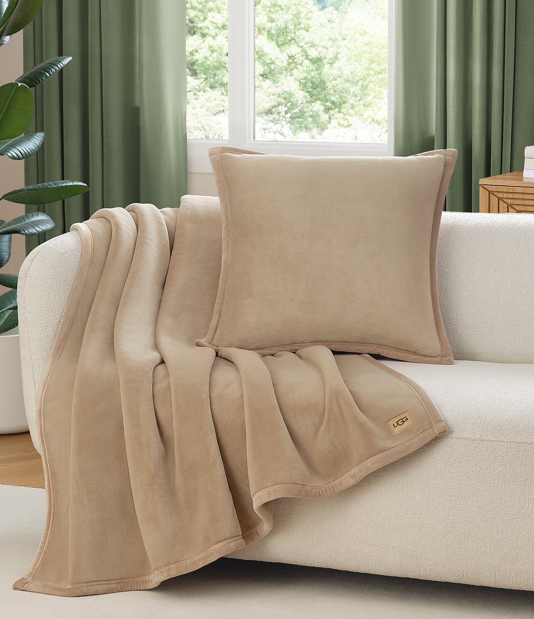 UGG Coco Luxury Plush Throw Blanket