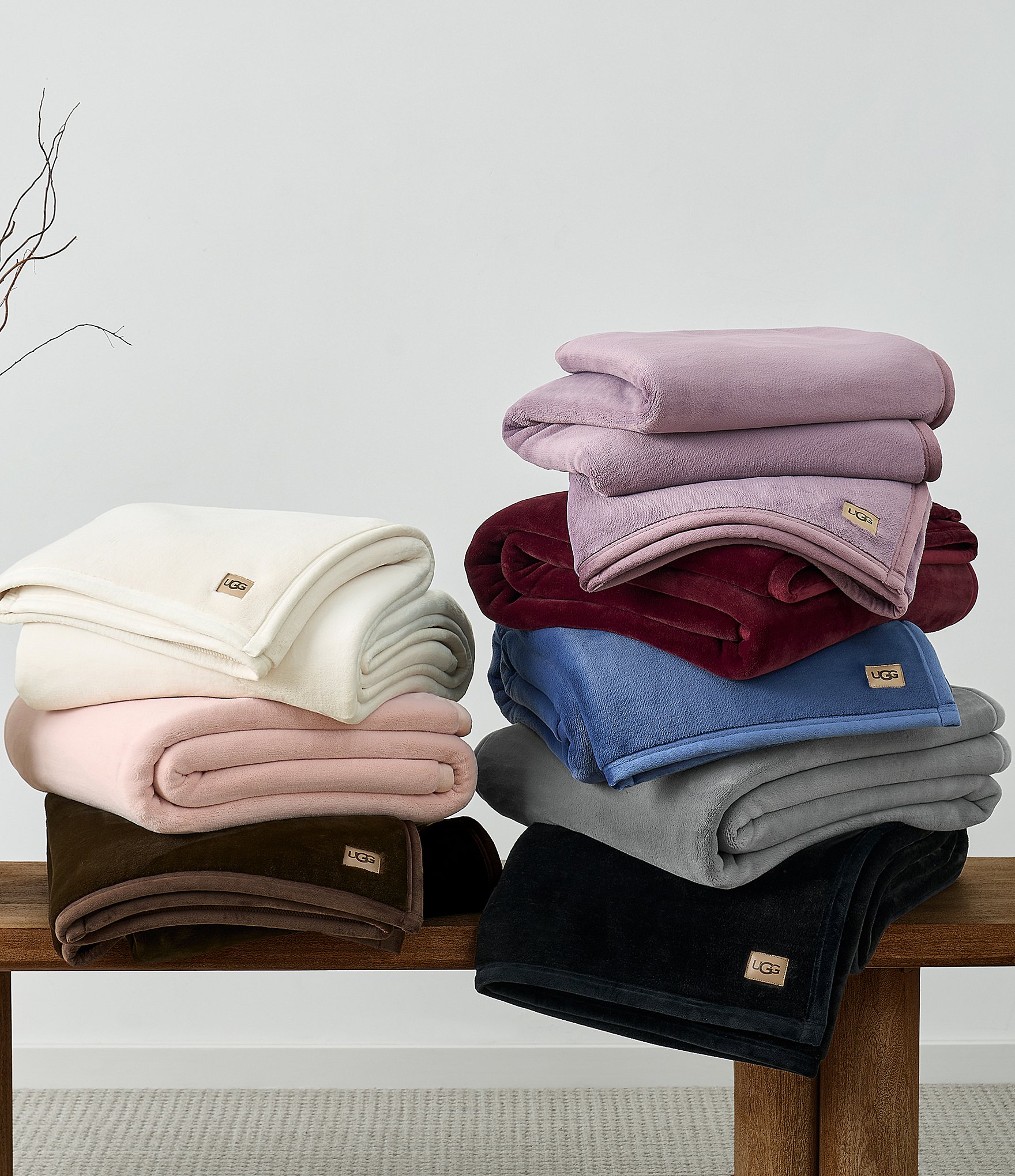 UGG Coco Luxury Plush Throw Blanket
