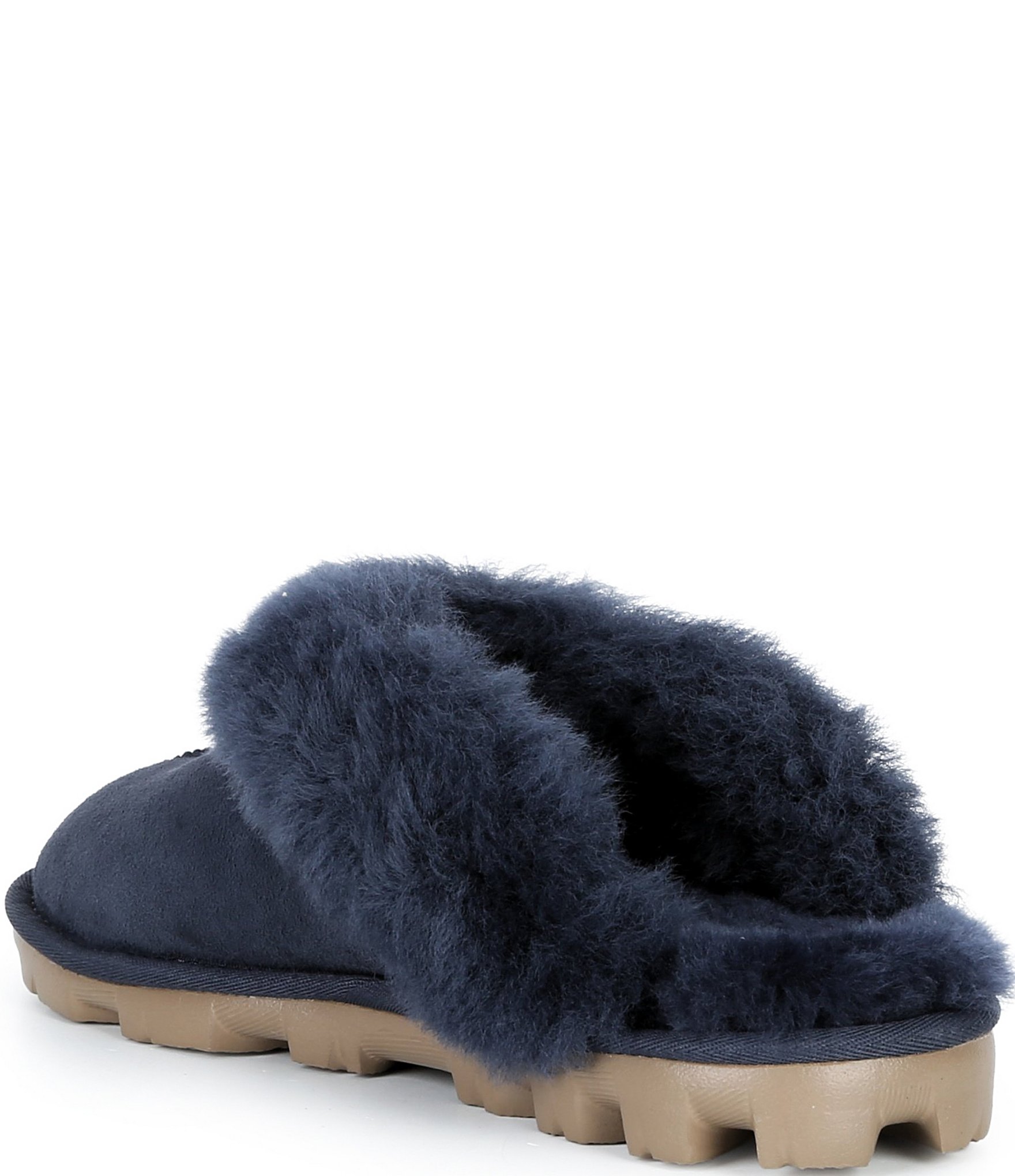 UGG Coquette Suede Signature Logo Detail Cold Weather Slippers