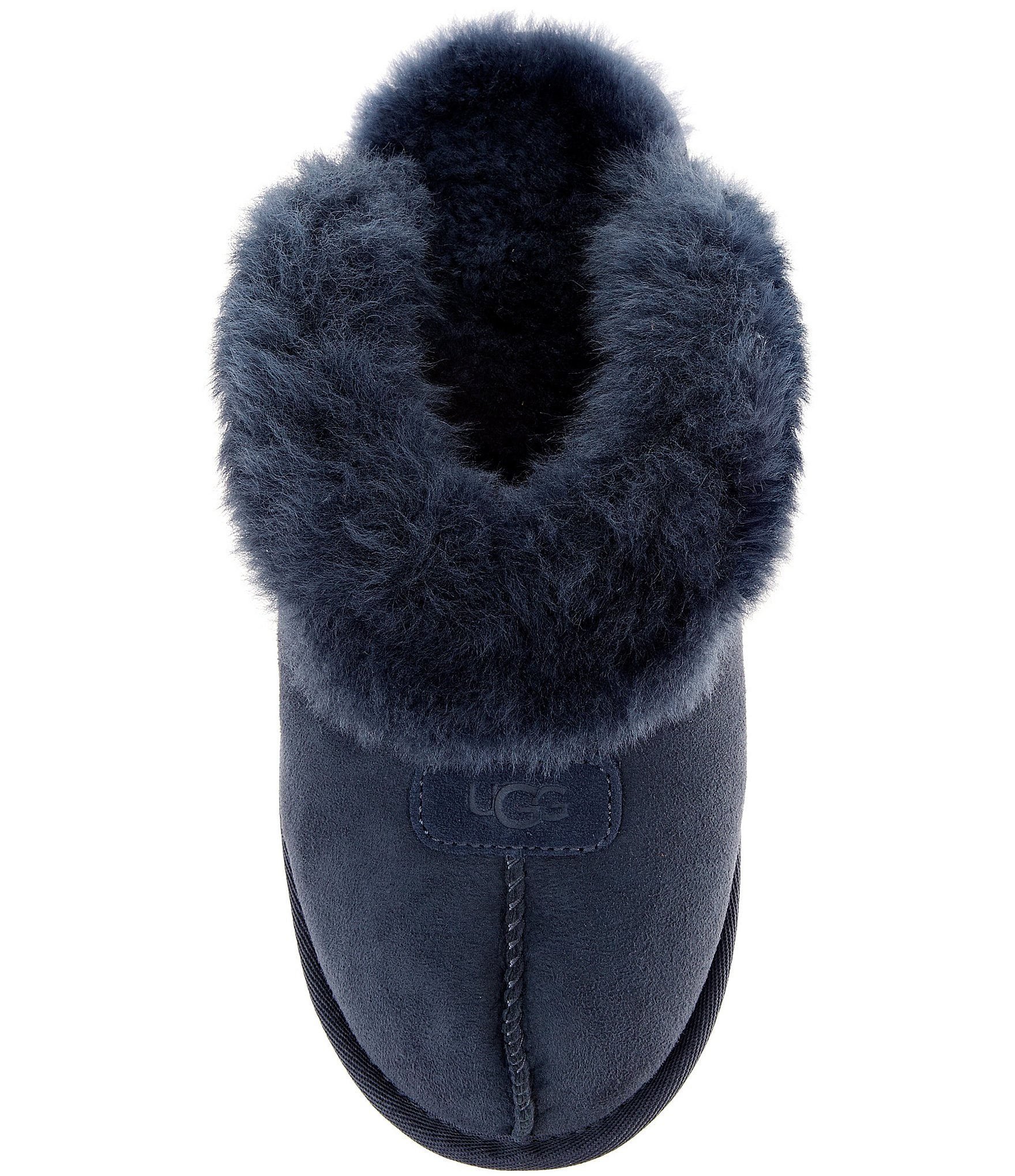 UGG Coquette Suede Signature Logo Detail Cold Weather Slippers