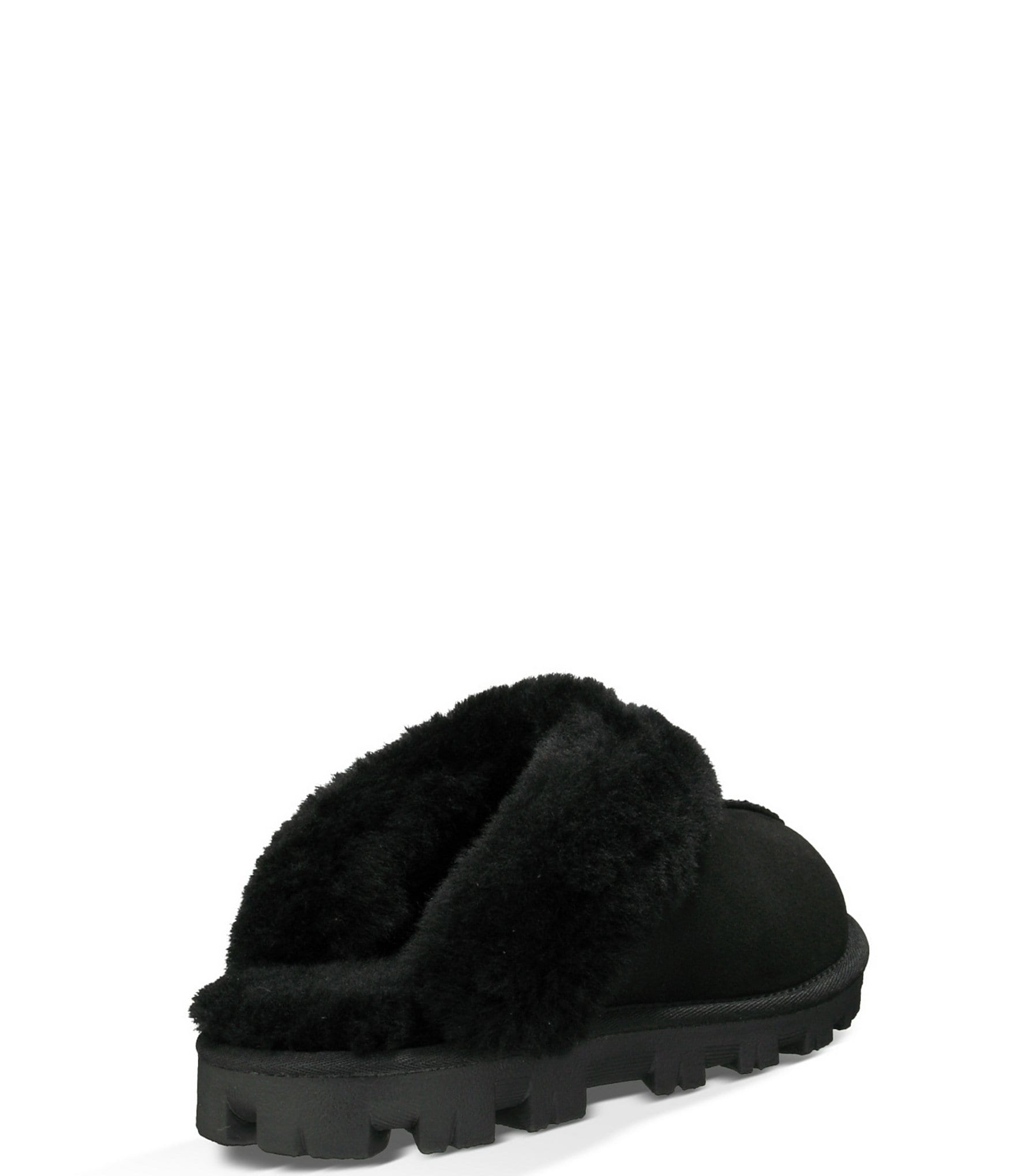 UGG Coquette Suede Signature Logo Detail Cold Weather Slippers